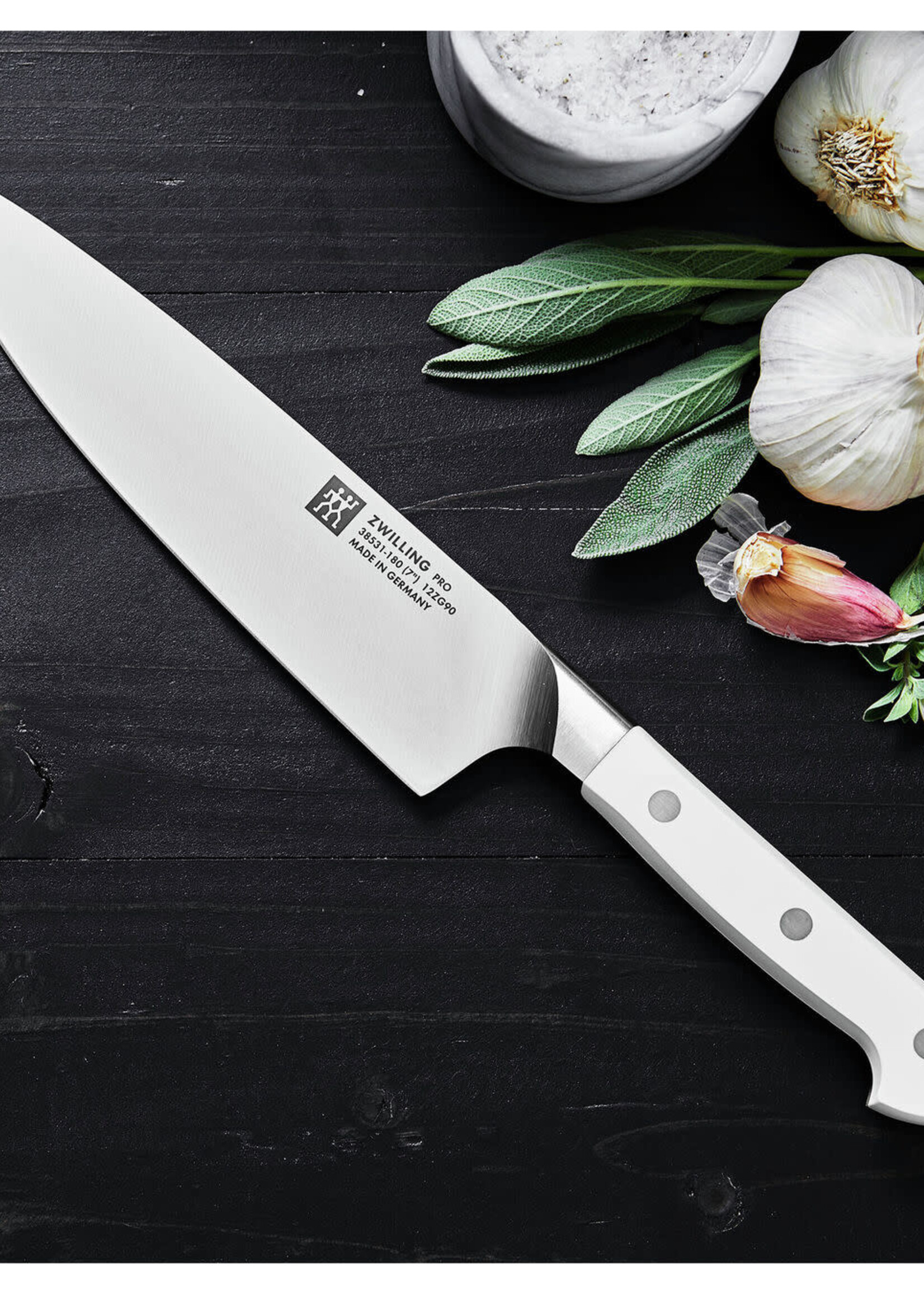 Zwilling Pro Le Blanc 7" SLIM Chef's Knife Fall25