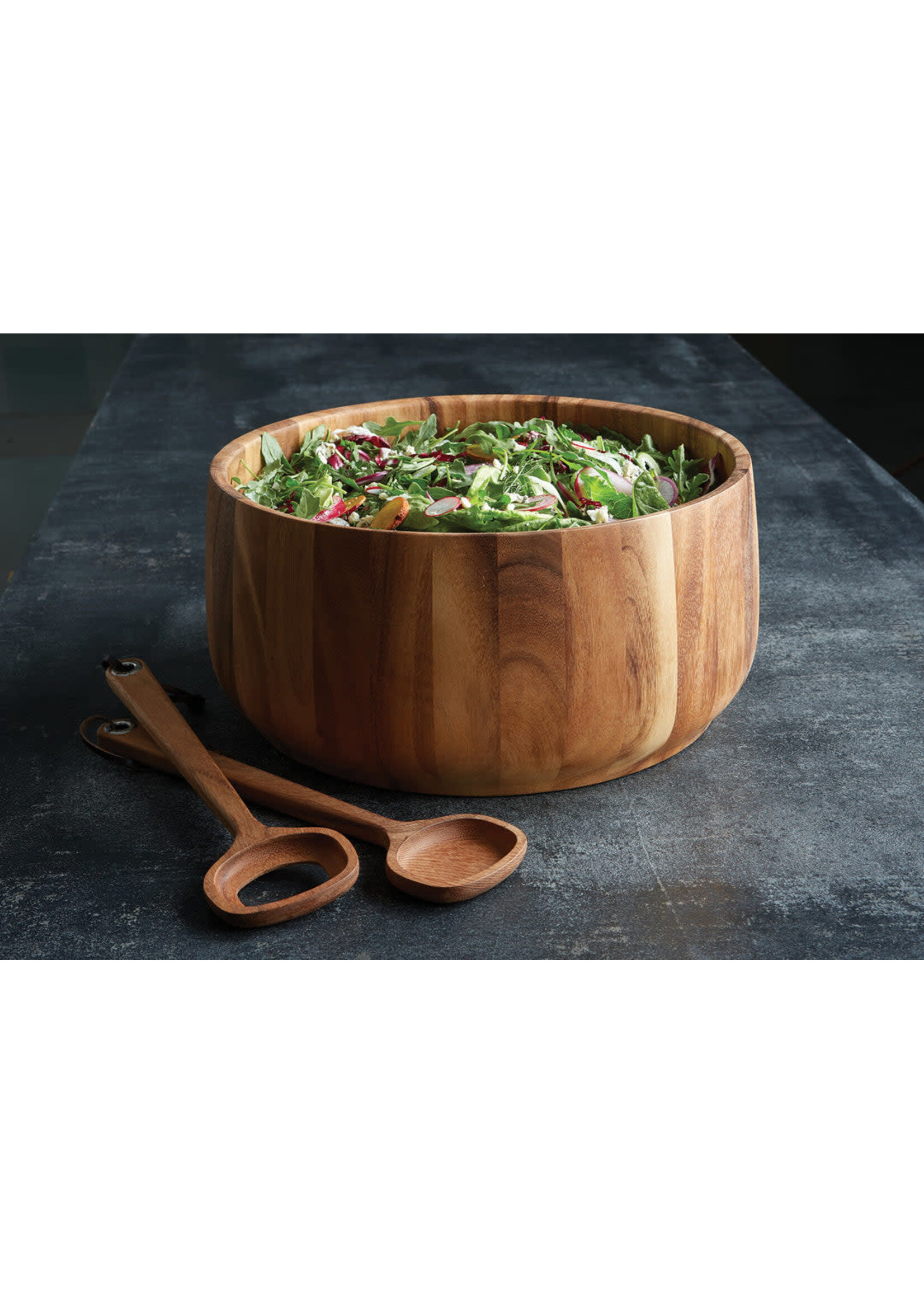 Ironwood Keukenhof XL Salad Bowl Tulip The Kitchen Table