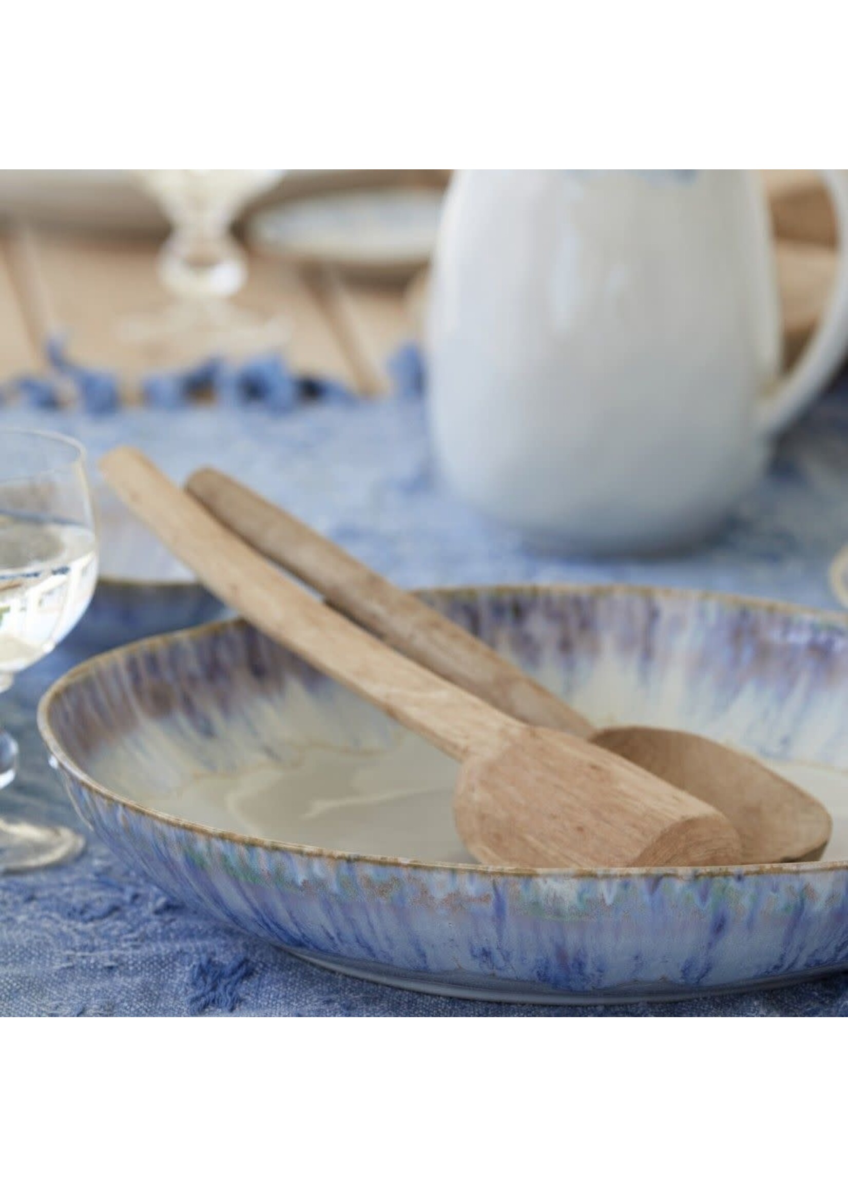 Costa Nova Brisa Ria Blue Pasta / Serving Bowl The Kitchen Table