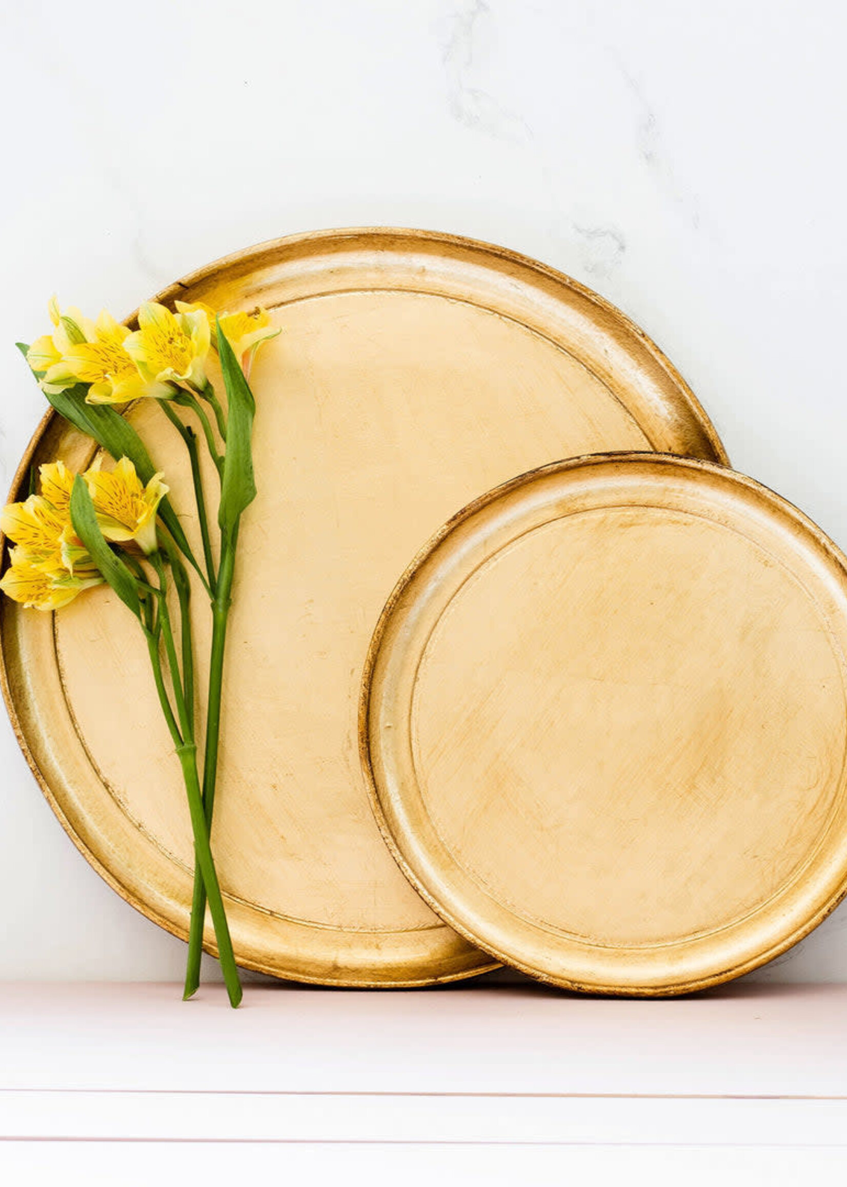 Vietri Florentine Medium Round Tray Retired w/ Sale Price