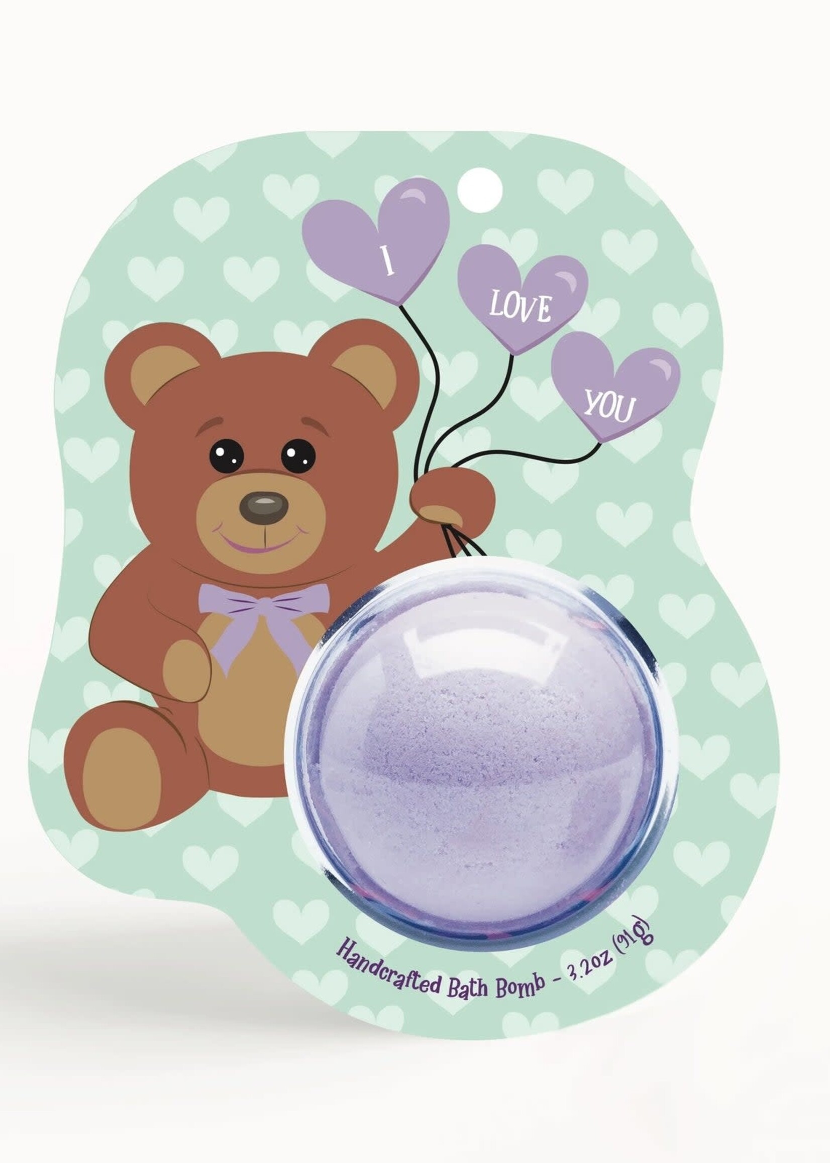 Cait + Co. Valentine Bath Bomb : Teddy Bear