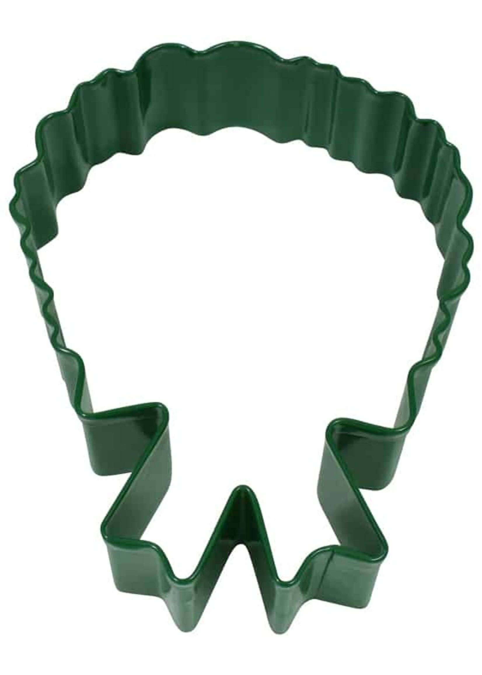 Green Christmas Wreath Cookie Cutter