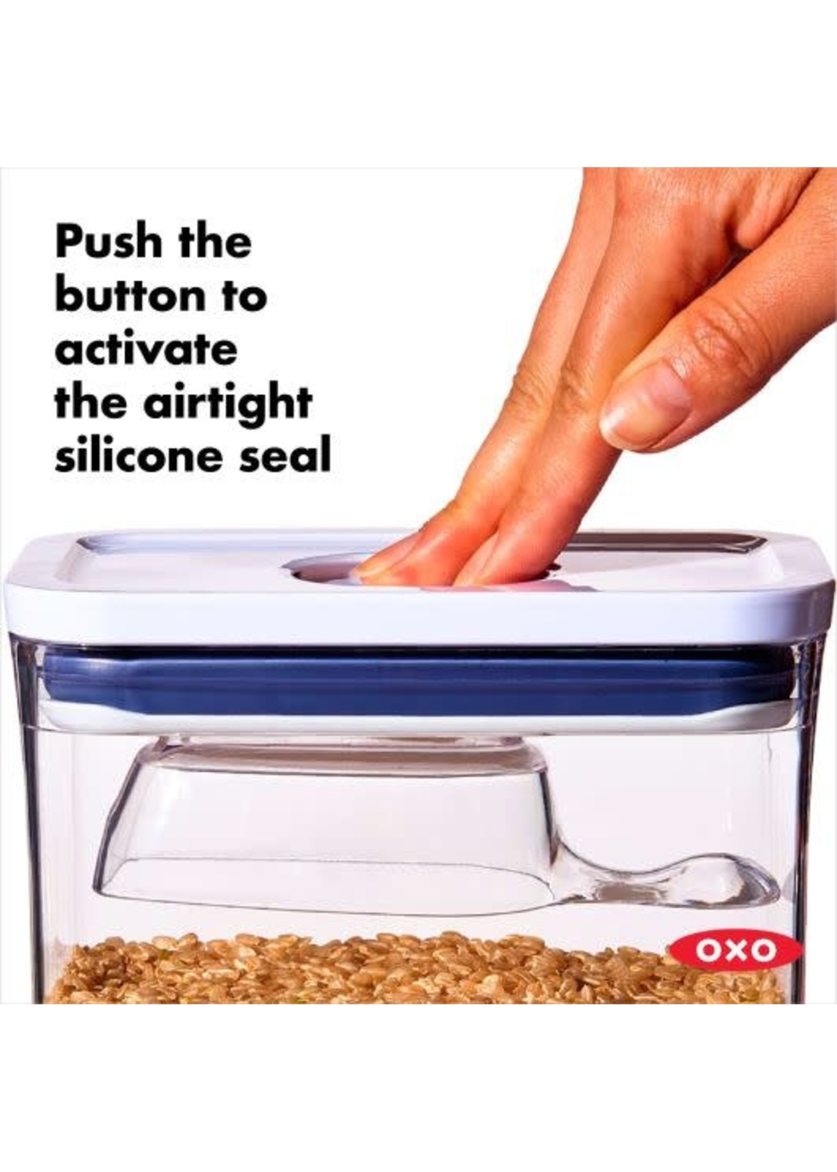 OXO 4 qt Square Pop Storage Container | at Home