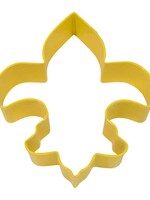 Yellow Fleur de Lis Yellow Cookie Cutter
