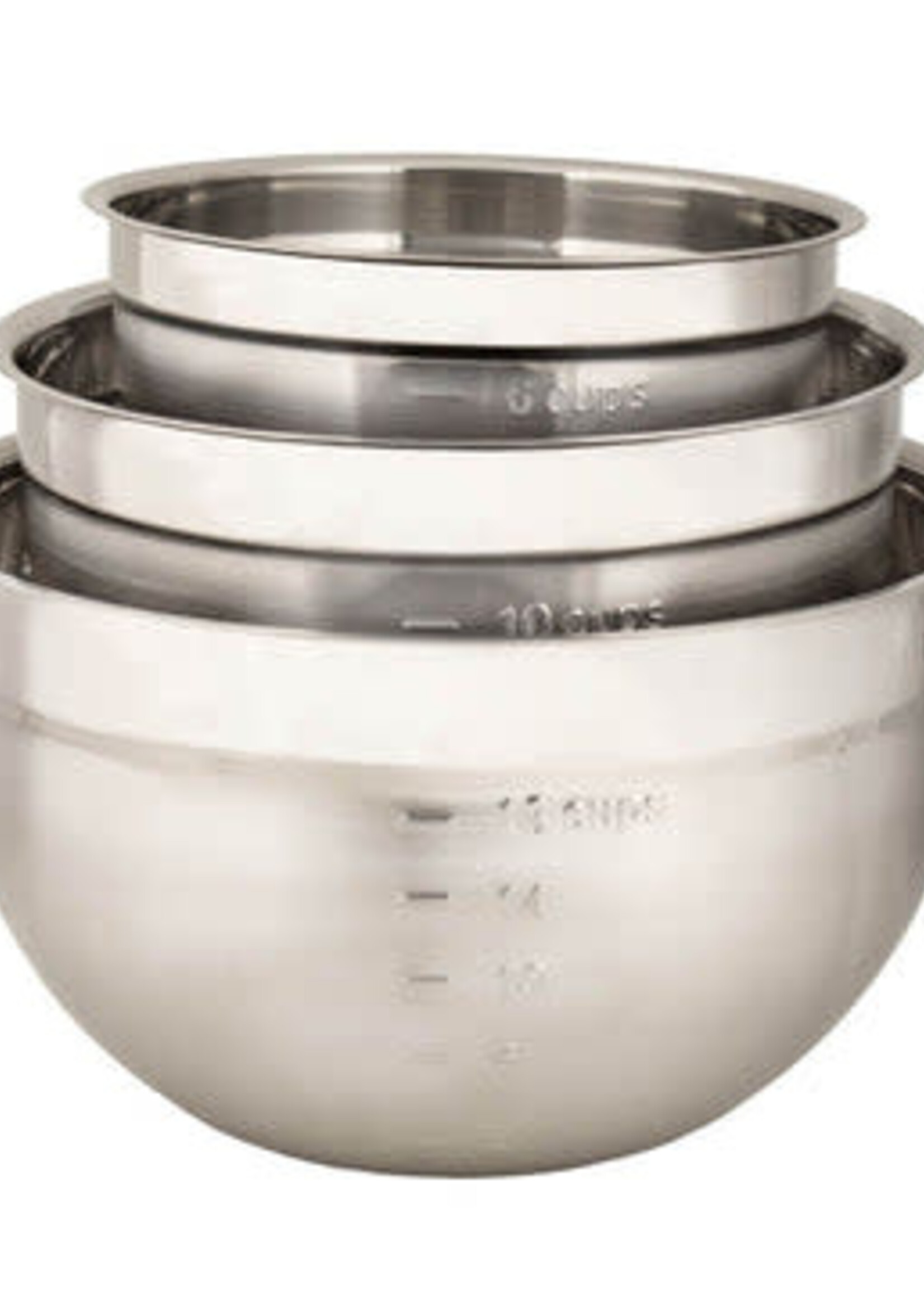 Browne Cuisipro Mixing Bowl Set 3pc Cuisipro