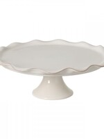 Casafina Cook & Host Footed Plate 14" White