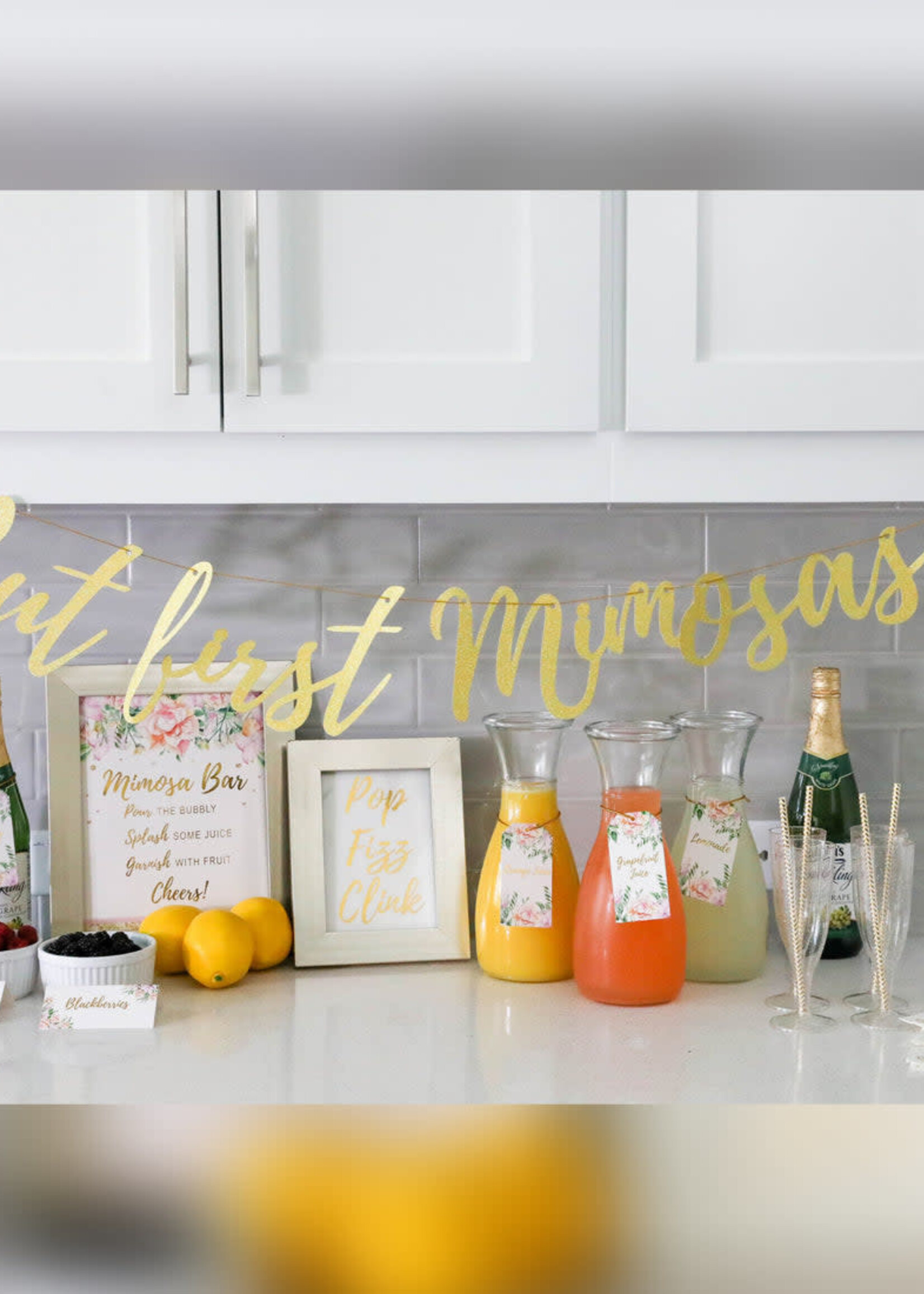 Cotier Mimosa Bar Decor Kit