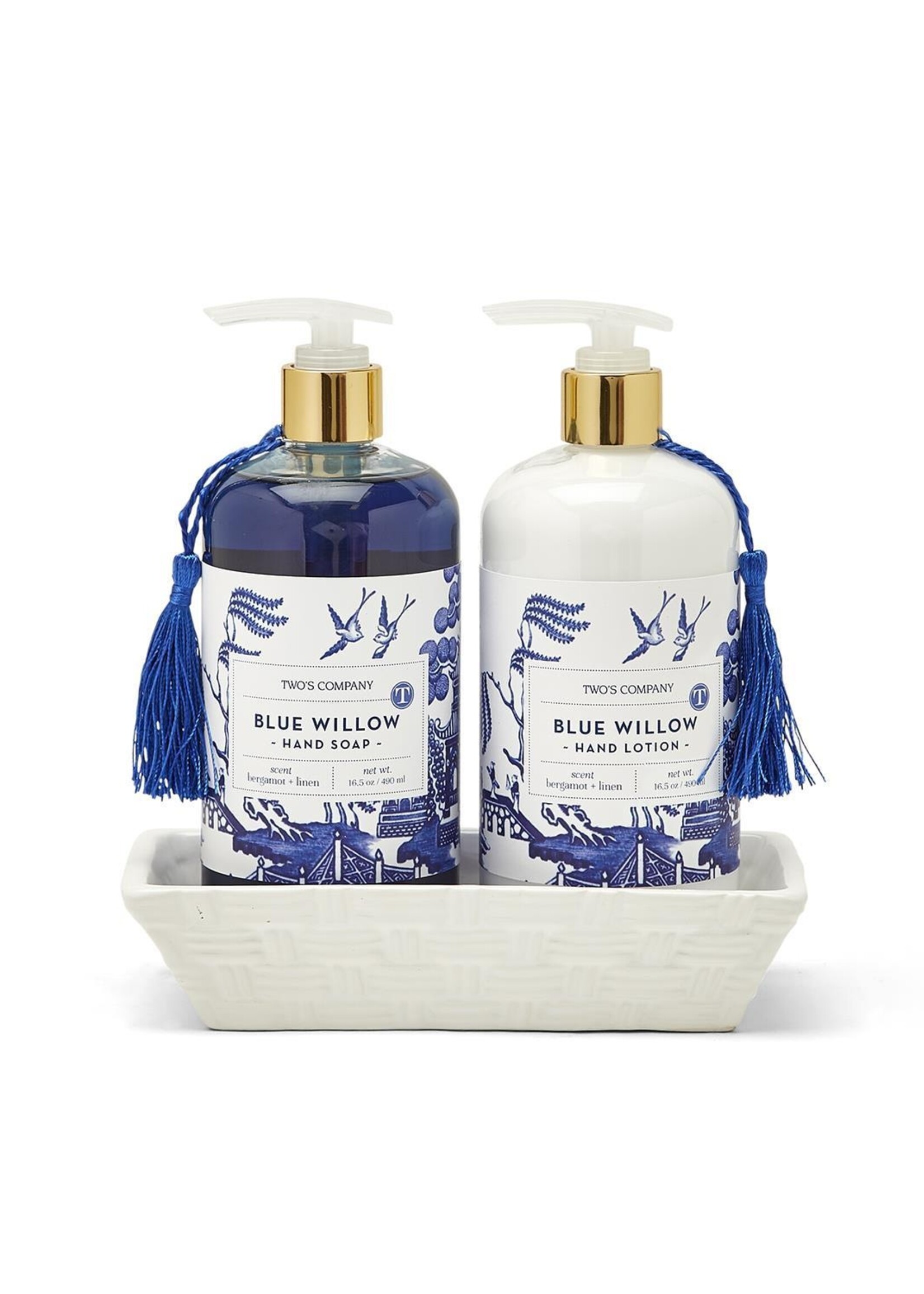 Two’s Company Blue Willow Soap