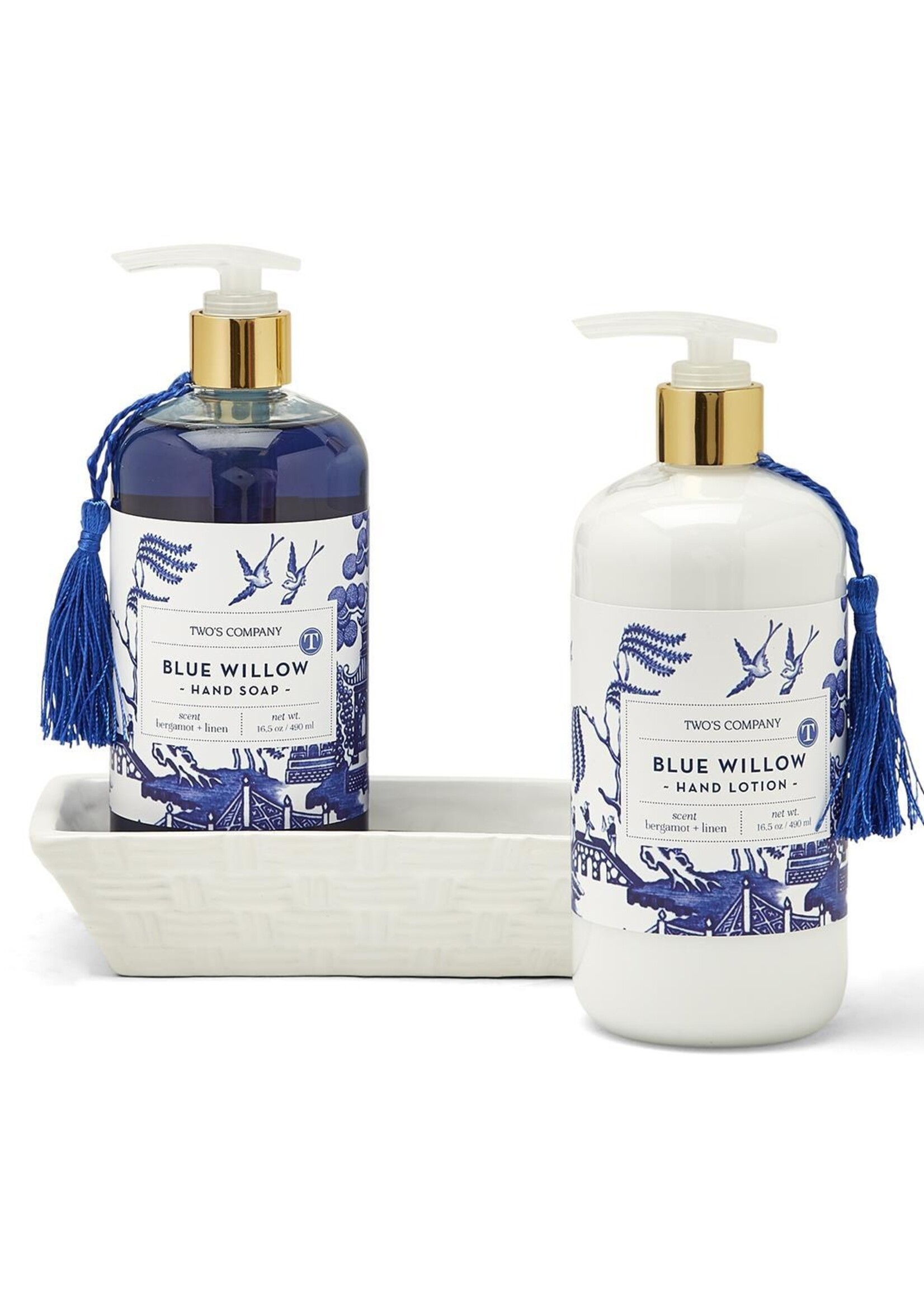 Two’s Company Blue Willow Soap
