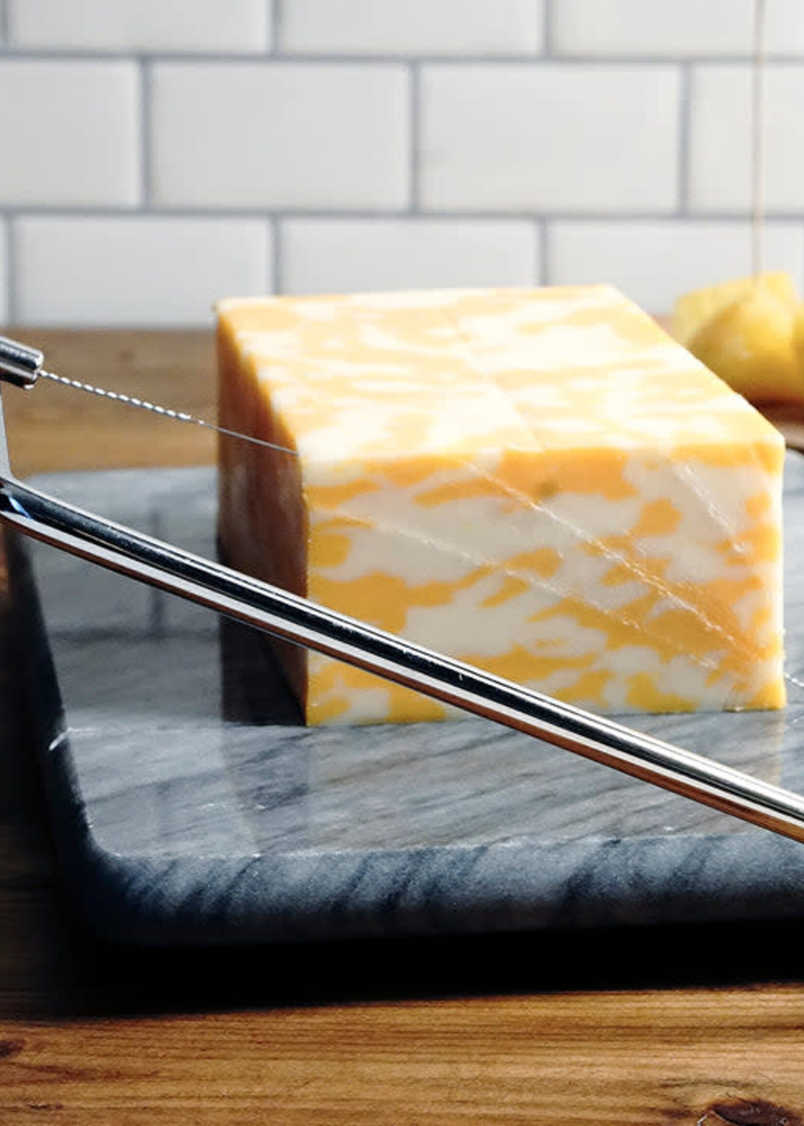 Grey Marble Cheese Slicer