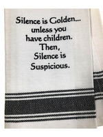 Bistro Towel Silence is Golden