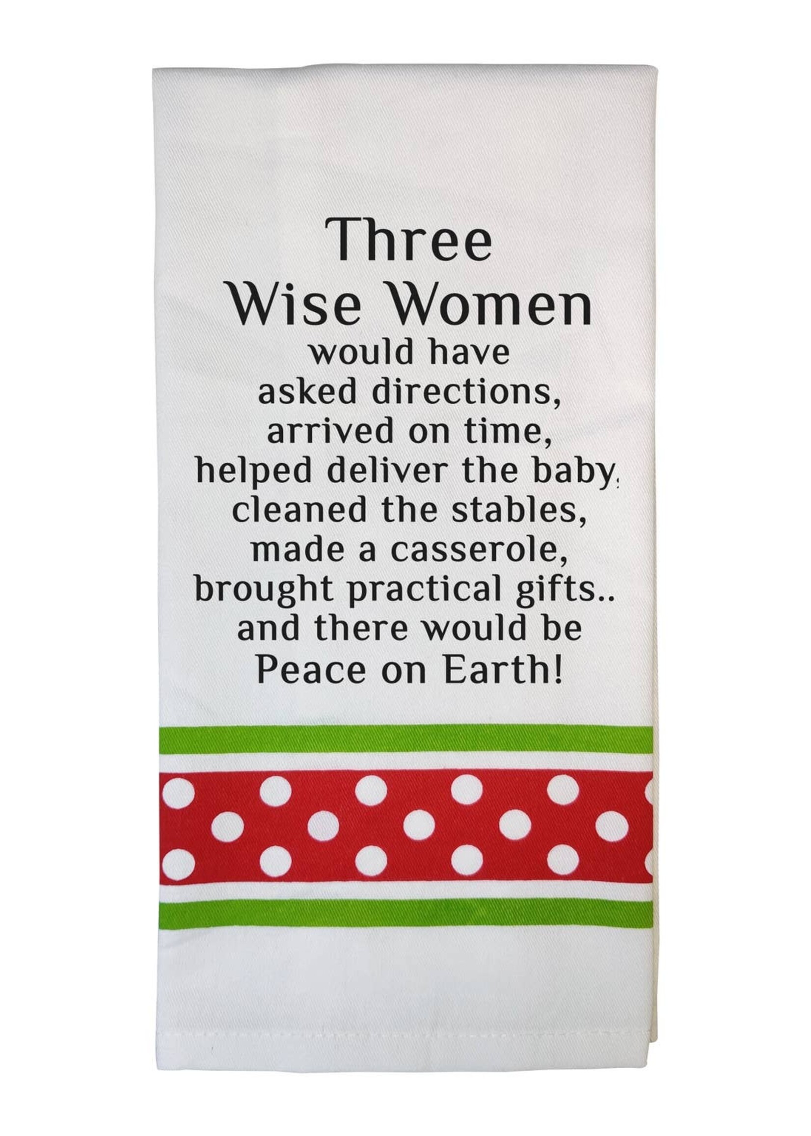 Wild Hare Designs Christmas Towel Three Wise Women