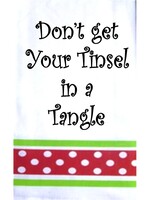 Christmas Towel Don't get your Tinsel in a Tangle