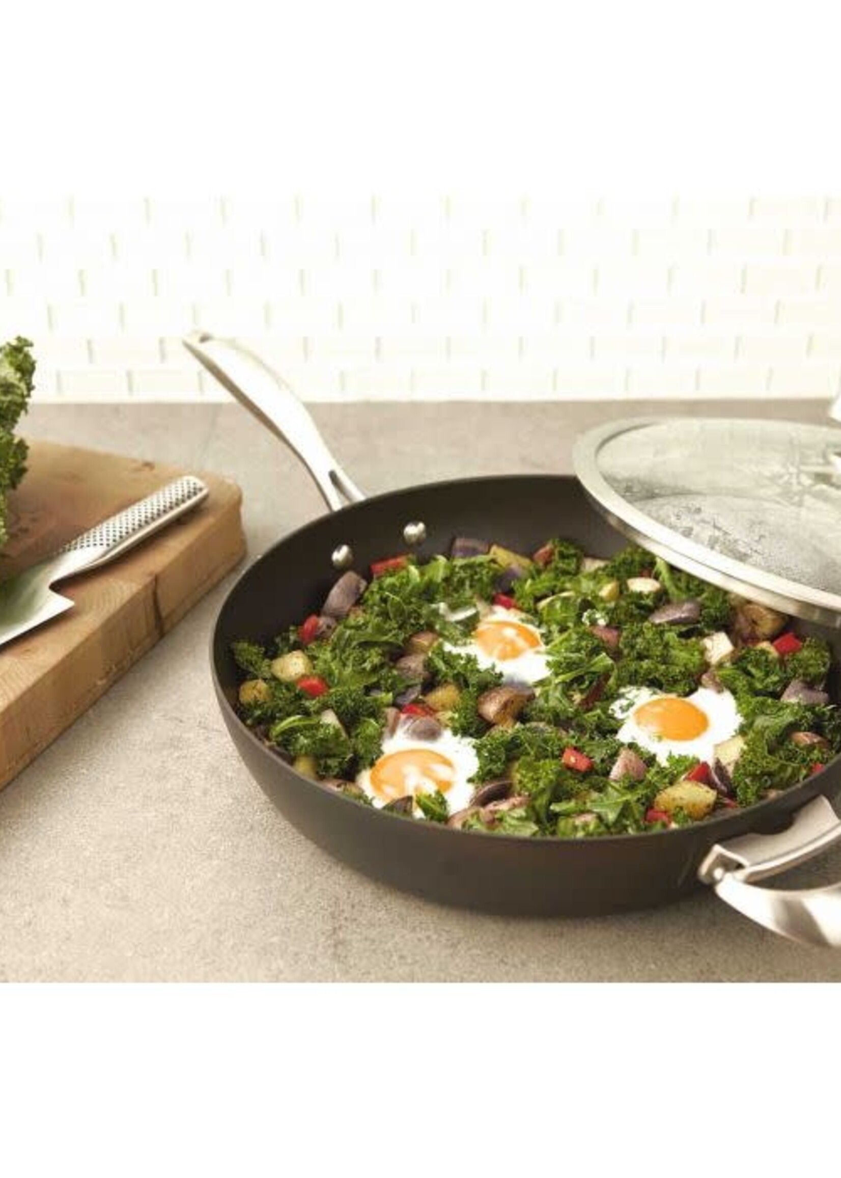 SCANPAN Pro IQ 12.5" 4.25 Qt. Saute Pan