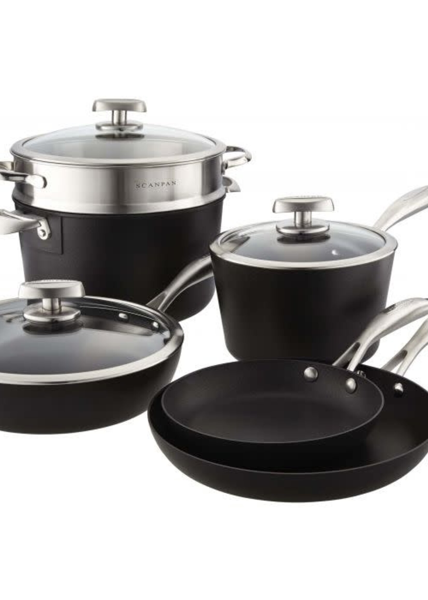SCANPAN Pro IQ 9-Piece Cookware Set Spring26