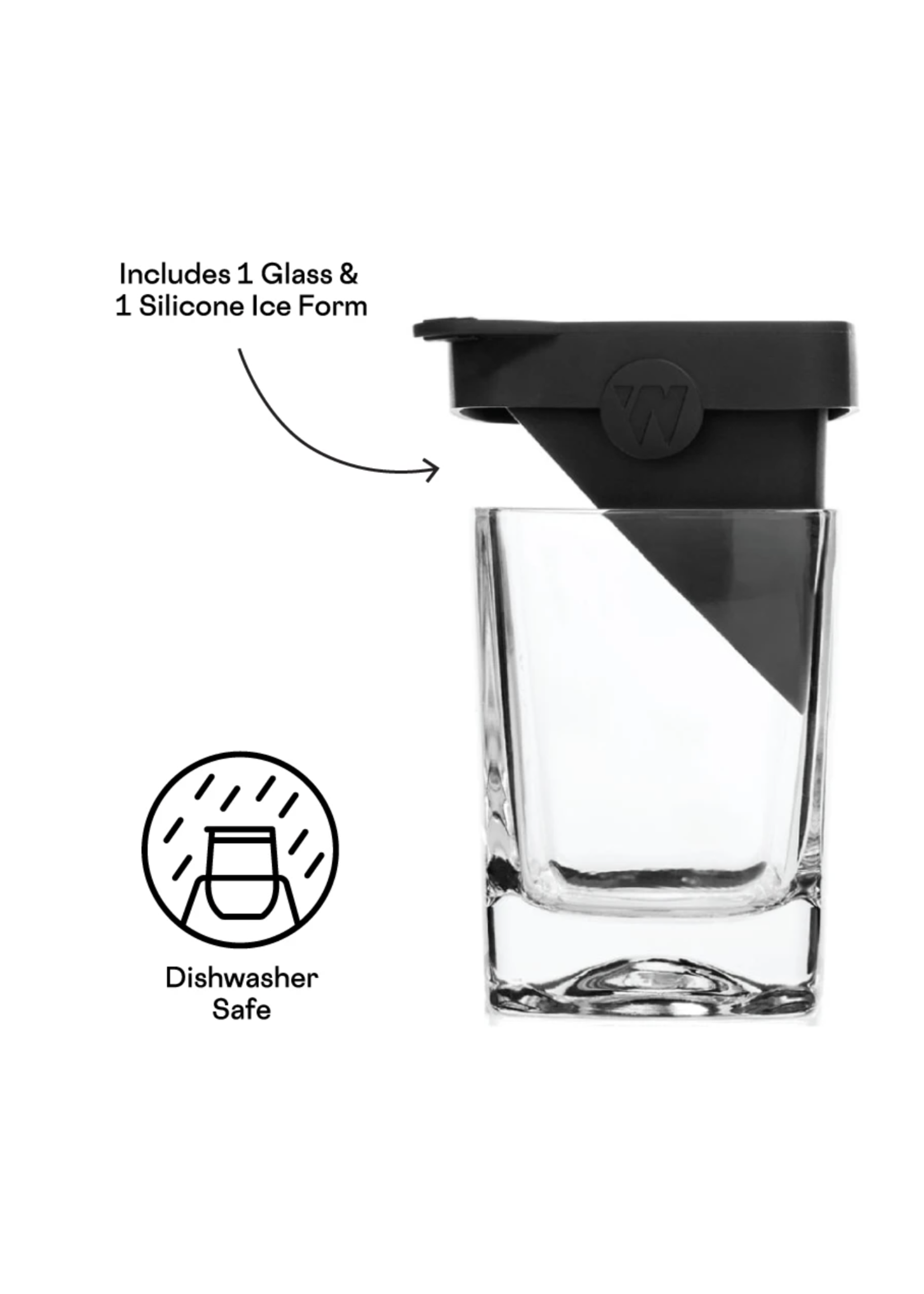 Whiskey Wedge by Corkcicle (includes Whiskey Glass) (EOL)