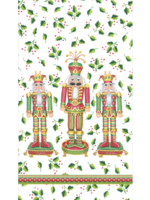 Caspari Guest Towels : Nutcracker Christmas