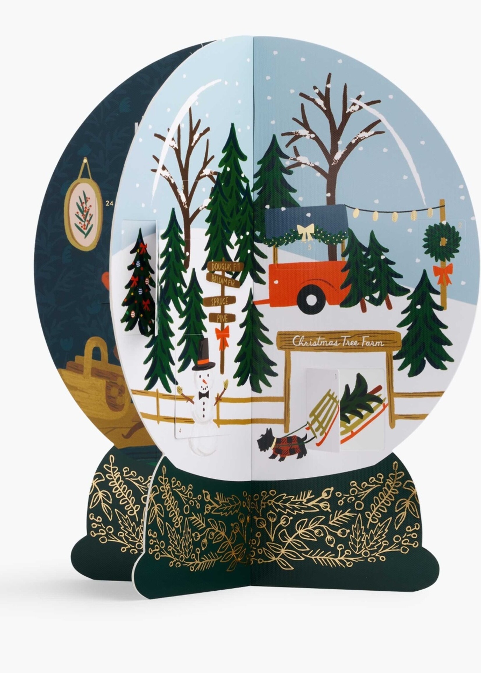 Rifle Paper Snow Globe Advent Calendar