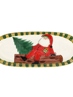 Vietri OSN Large Narrow Oval Platter w/ Retired Price