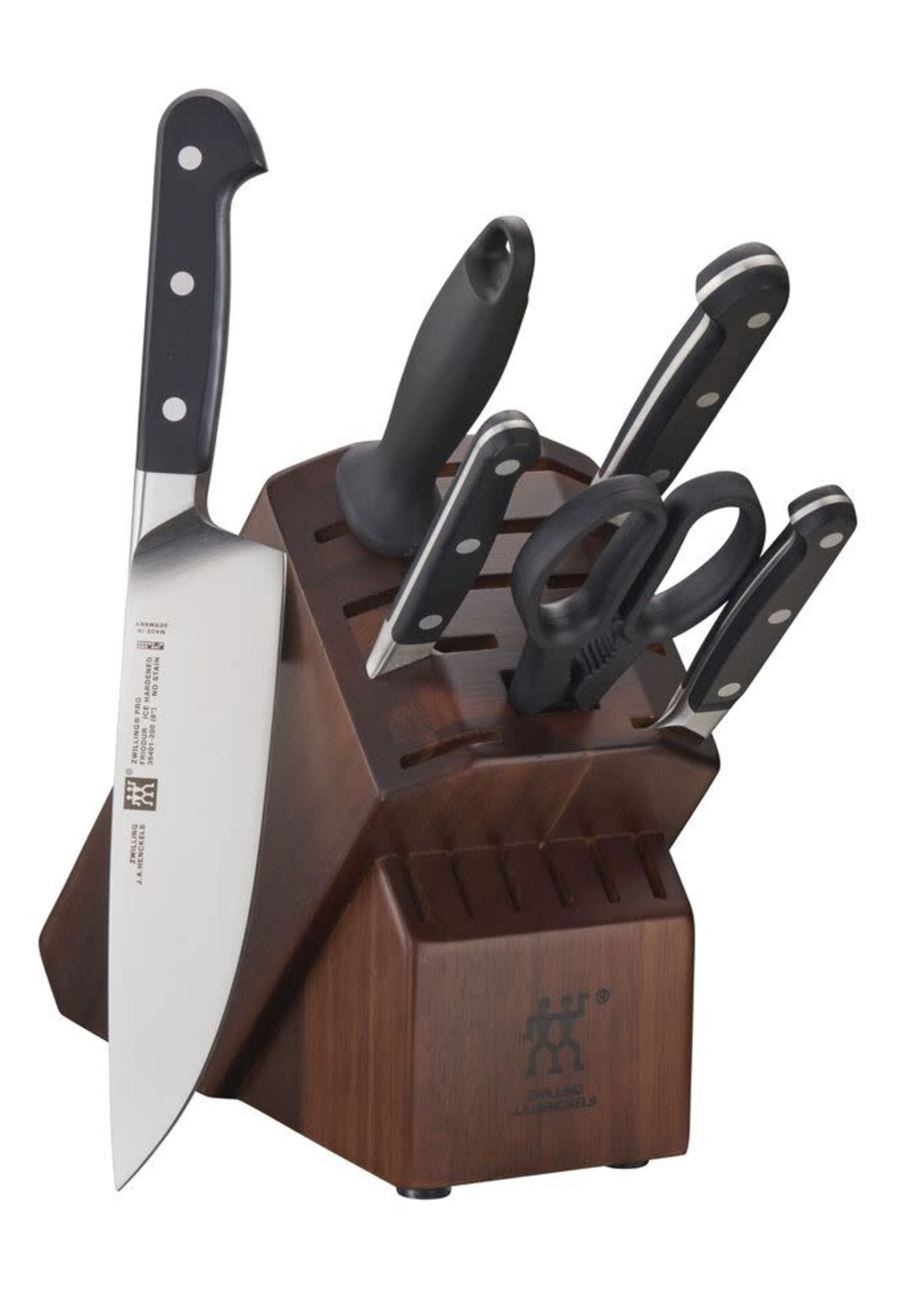 Zwilling 7-pc Block Set with Acacia Block