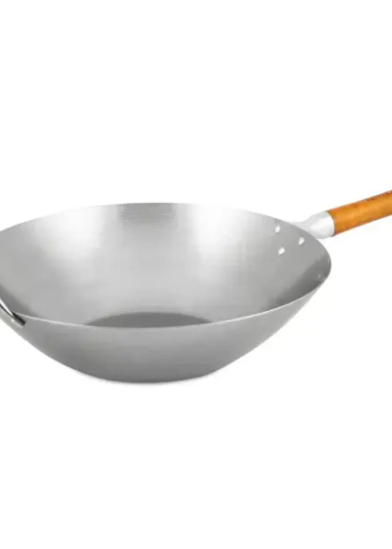Ken Hom Excellence Carbon Steel Wok 14"