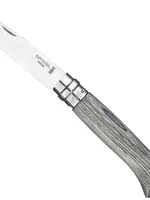 Opinel No. 08 Laminated Birch - Grey Folding Knife