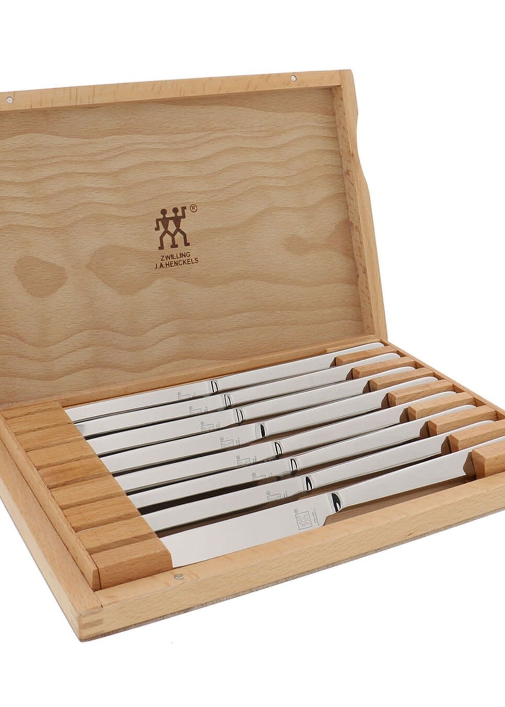 Zwilling Contemporary 8-pc Steak Knife Set w/ Wood Box  Zwillingfest Special