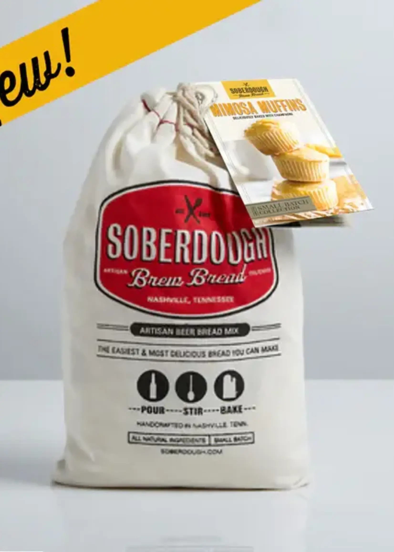 Soberdough Mix : Mimosa Muffins