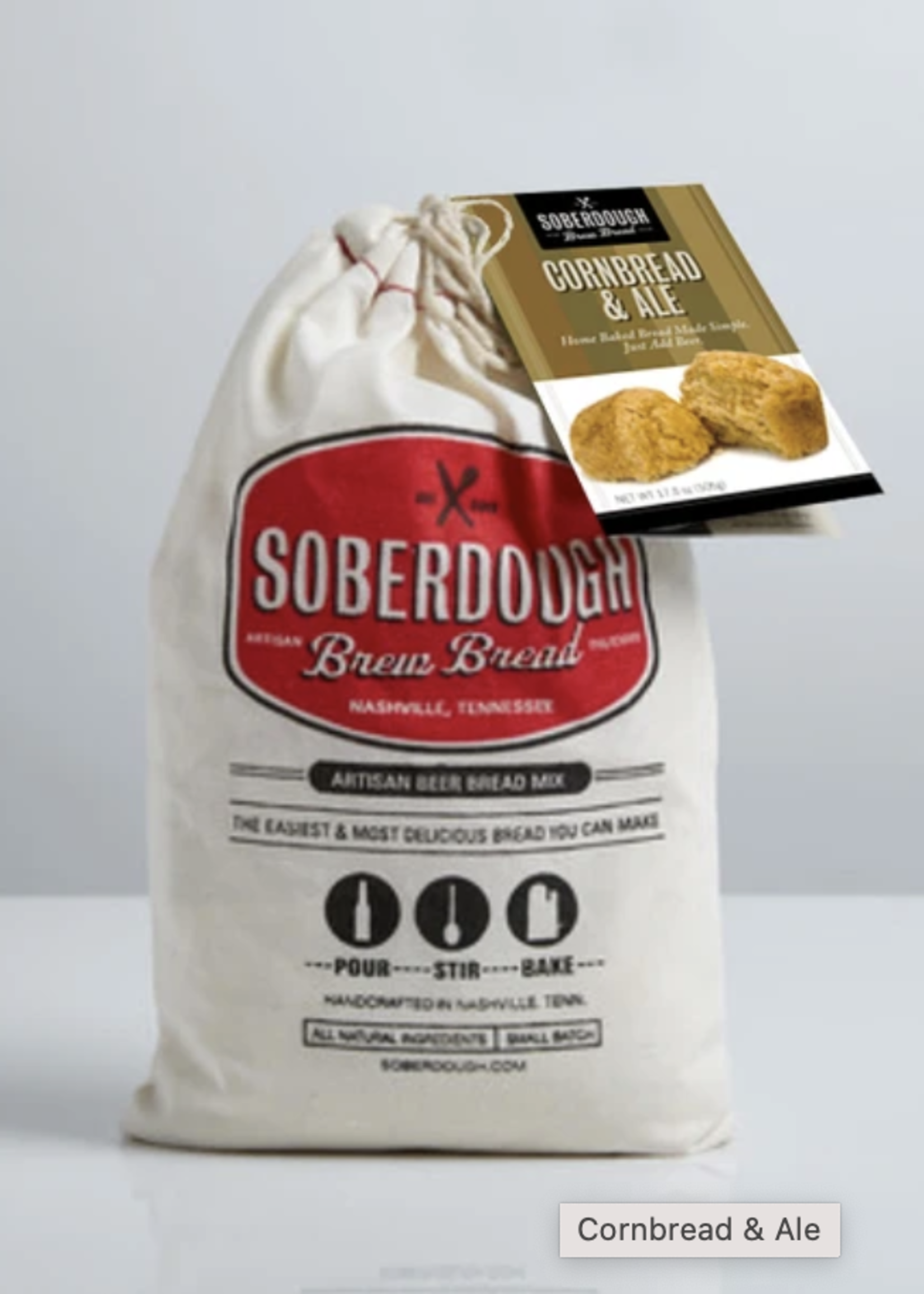 Soberdough Bread Mix : Cornbread & Ale