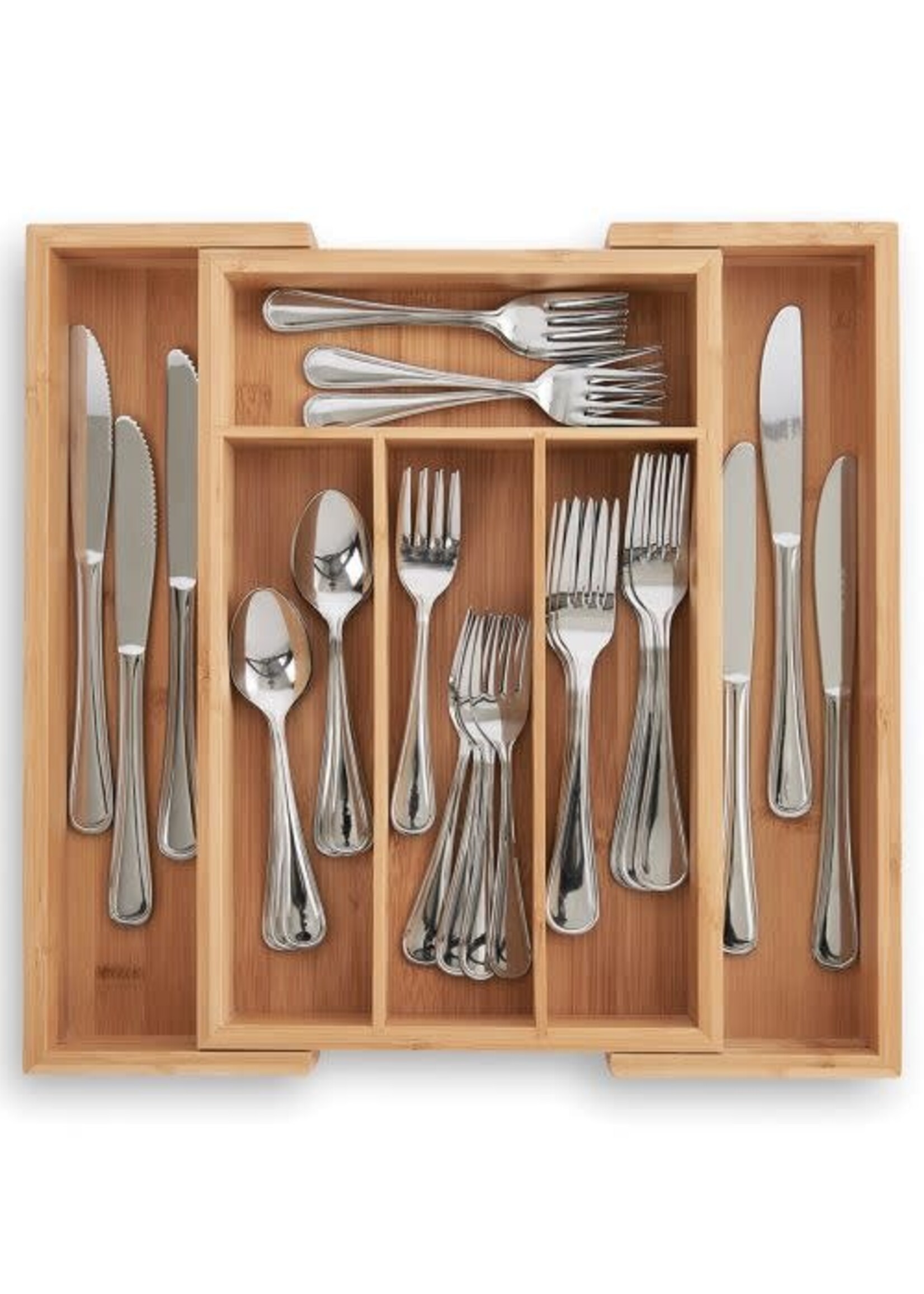 Bamboo Expandable Organizer Tray