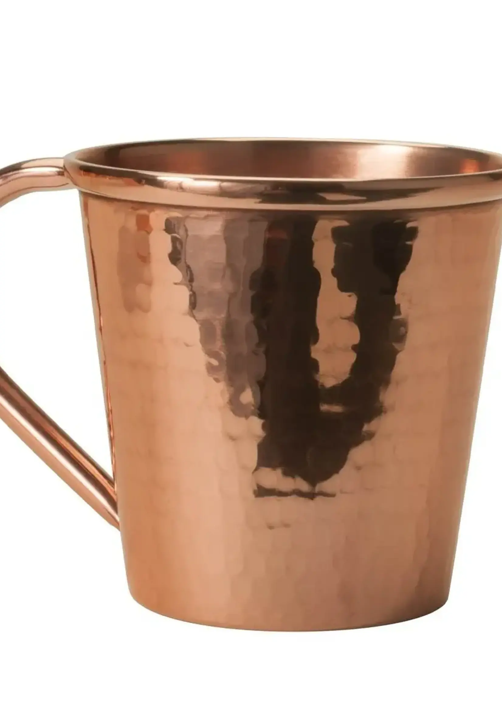 Sertodo Copper Moscow Mule Mug, Copper Handle 12oz.