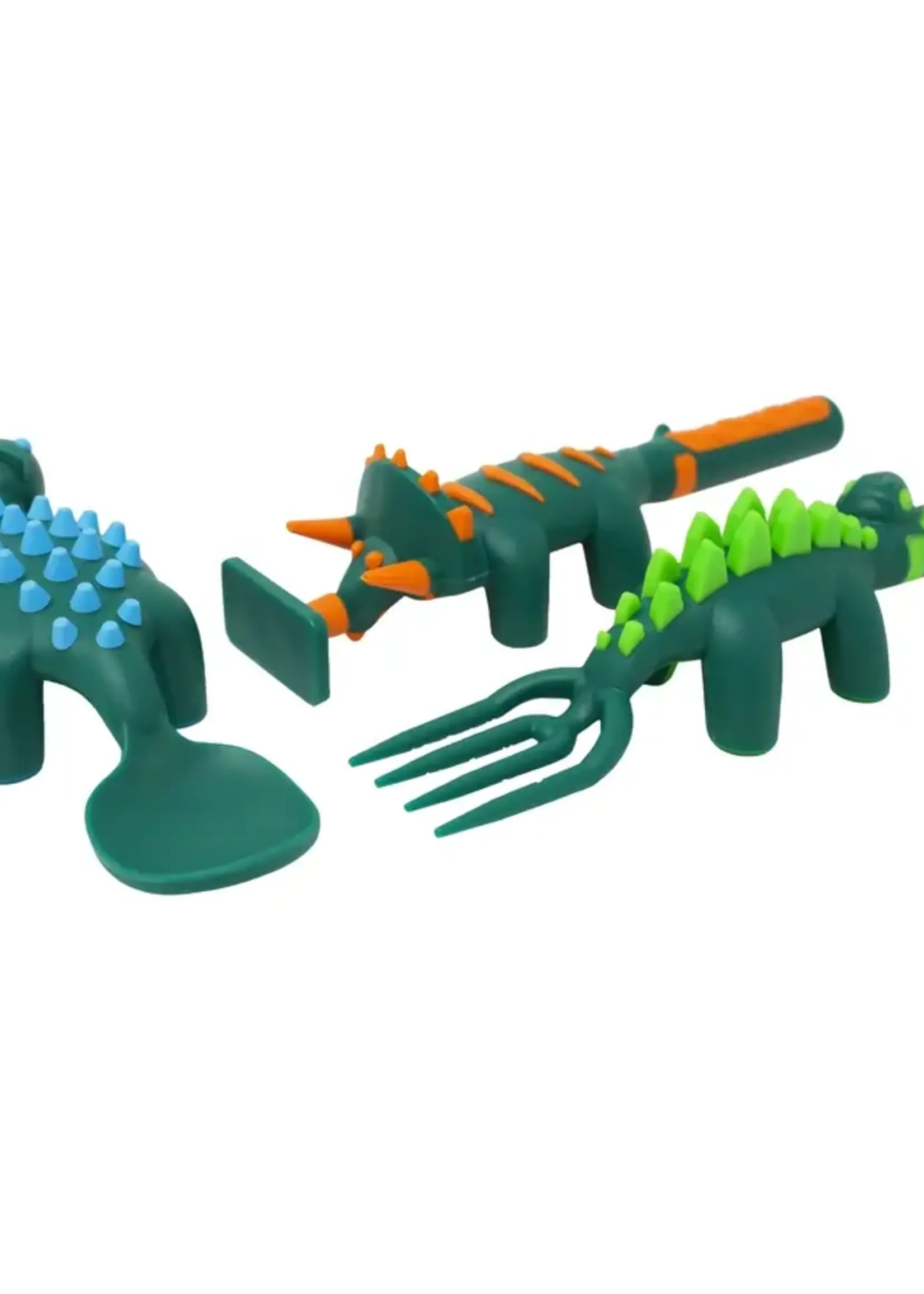 Constructive Eating Dino Utensils S/3