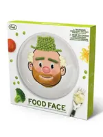 Food Face Dinner Plate