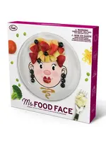 Ms Food Face Dinner Plate