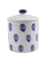 Vietri Santorini Dot Small Canister