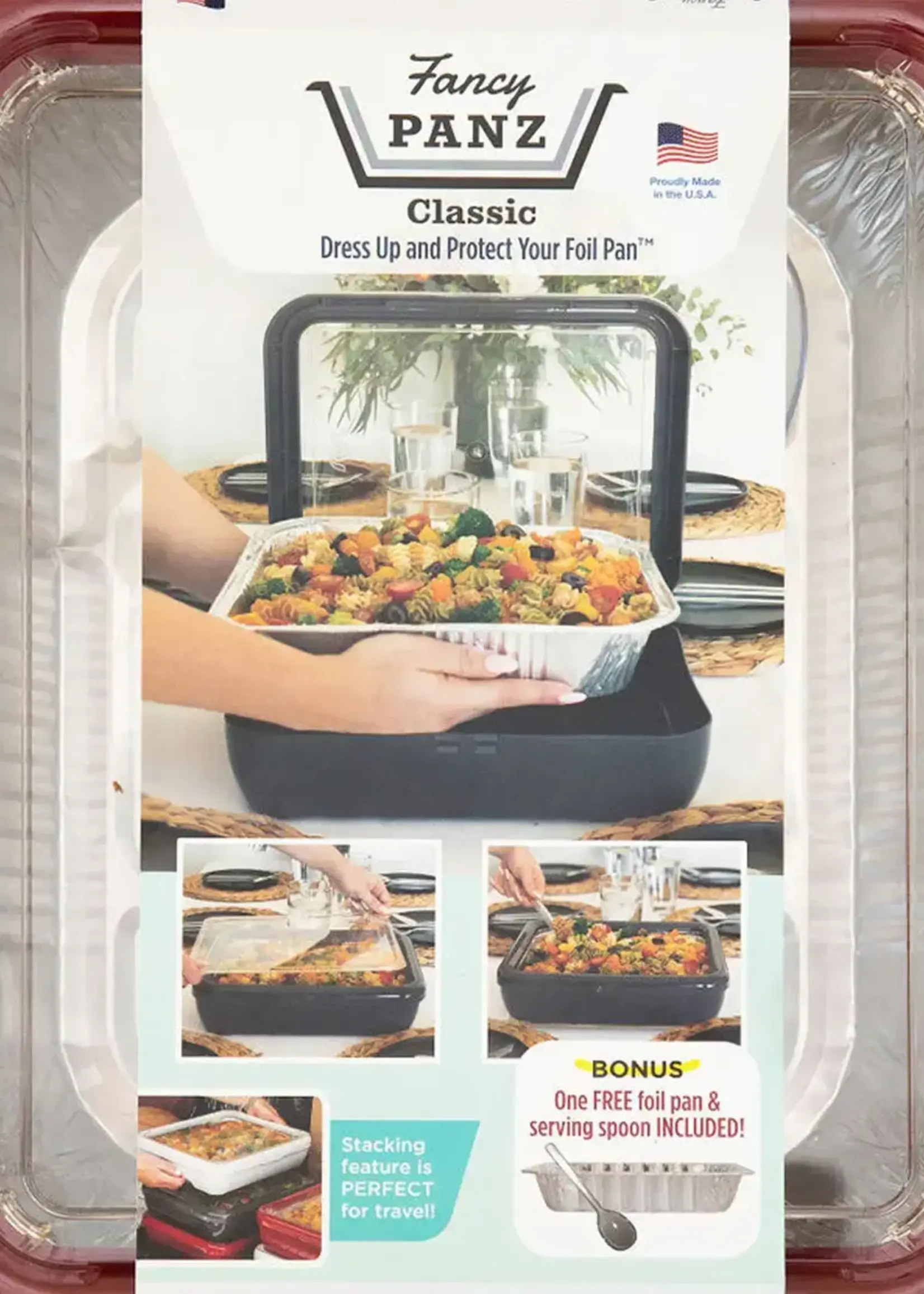 Classic Red "Half Size" Foil Pan Holder