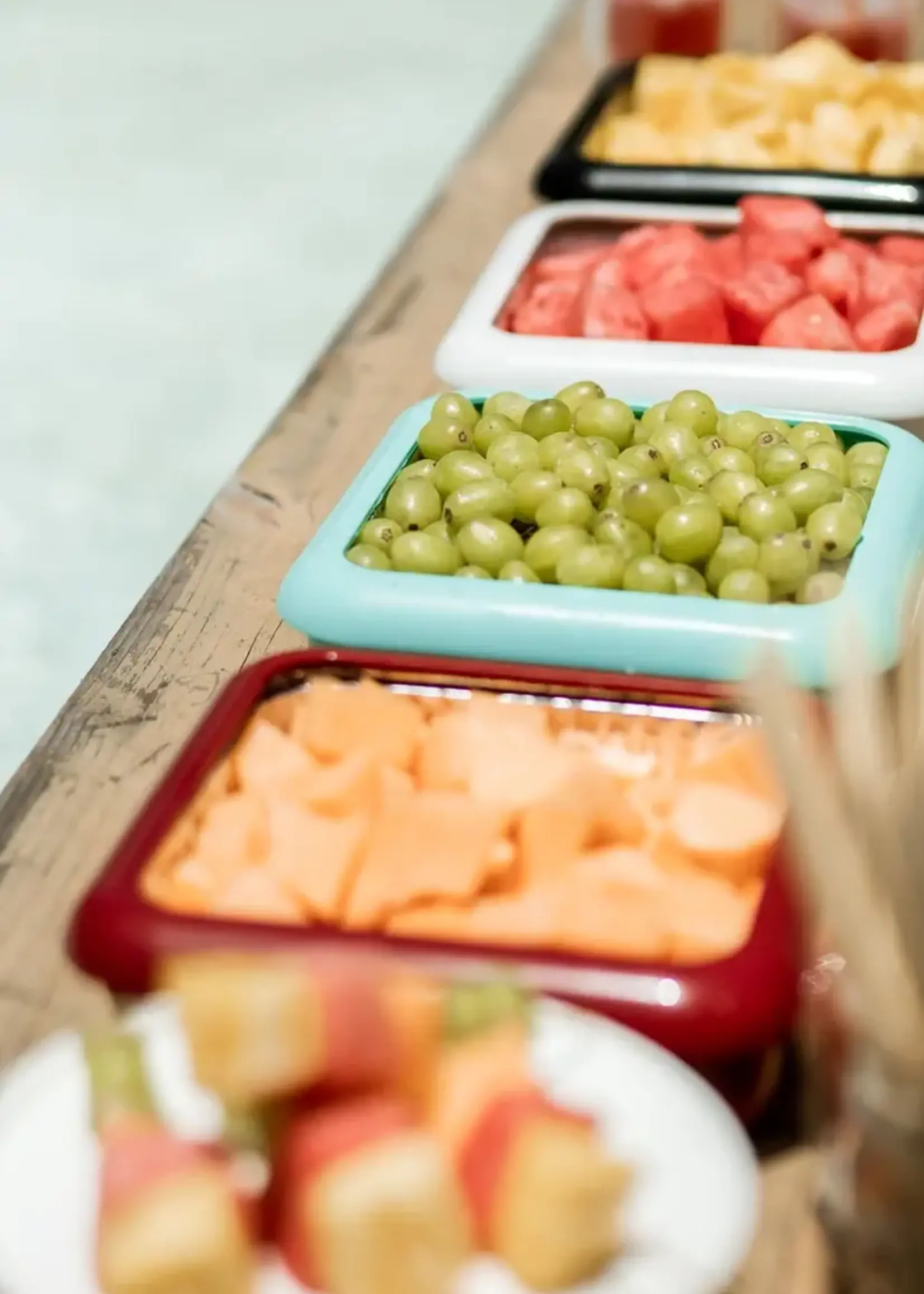 Square Set - 8x8 Pan Frame w/ Lid & Serving Spoon - Aqua