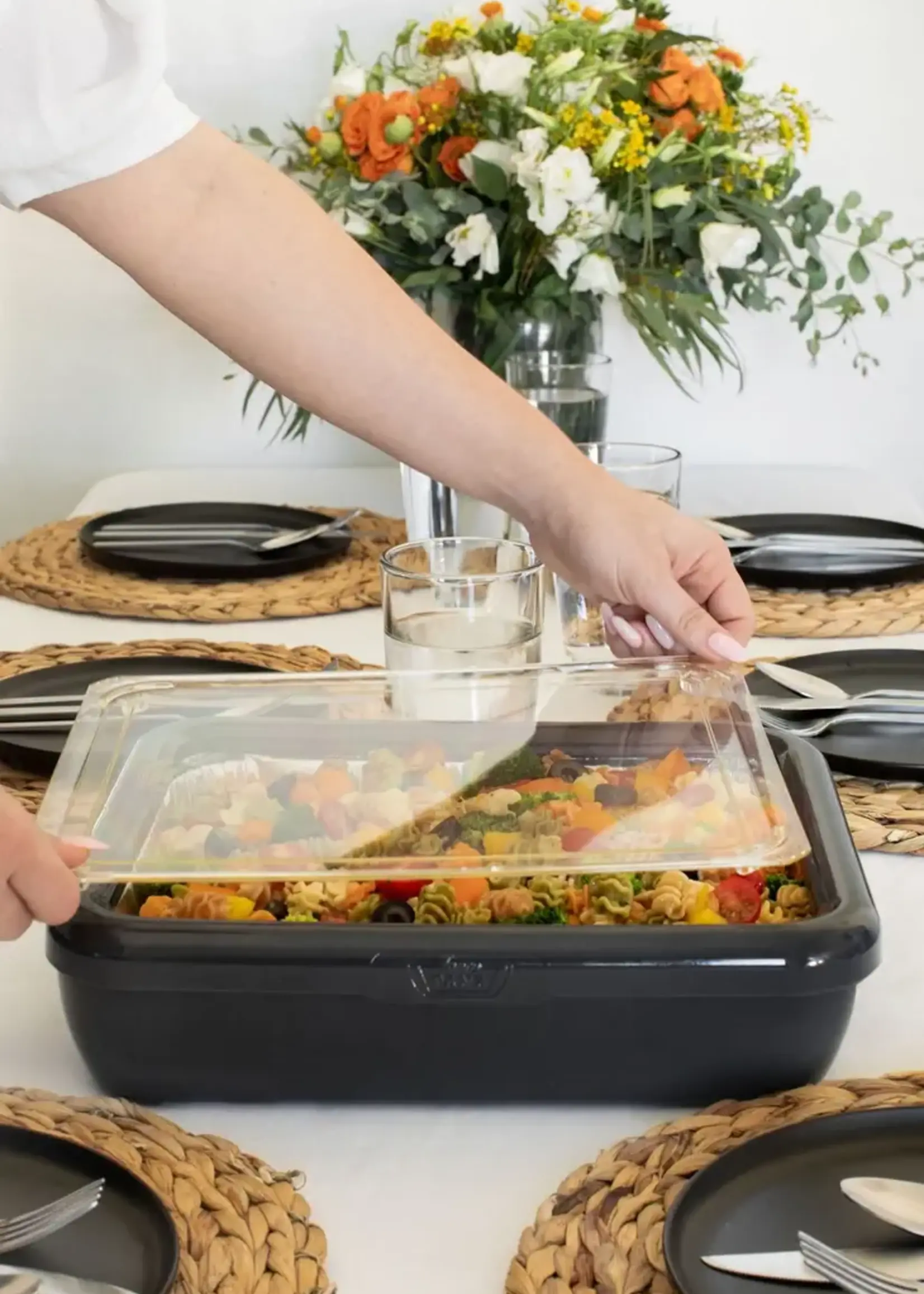 Classic Set - Pan Frame w/ Lid & Serving Spoon - Charcoal