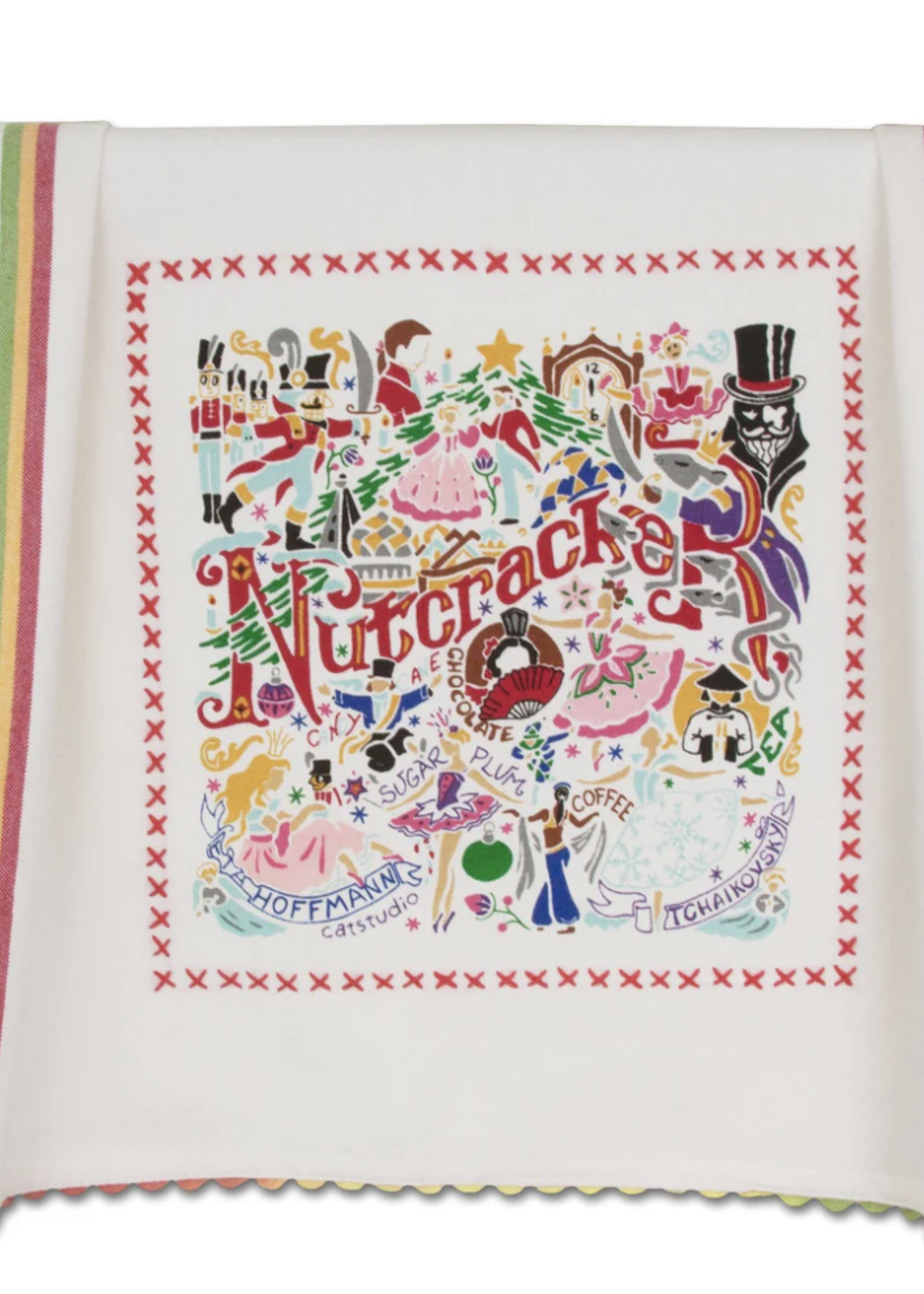 Cat Studio Nutcracker Dish Towel