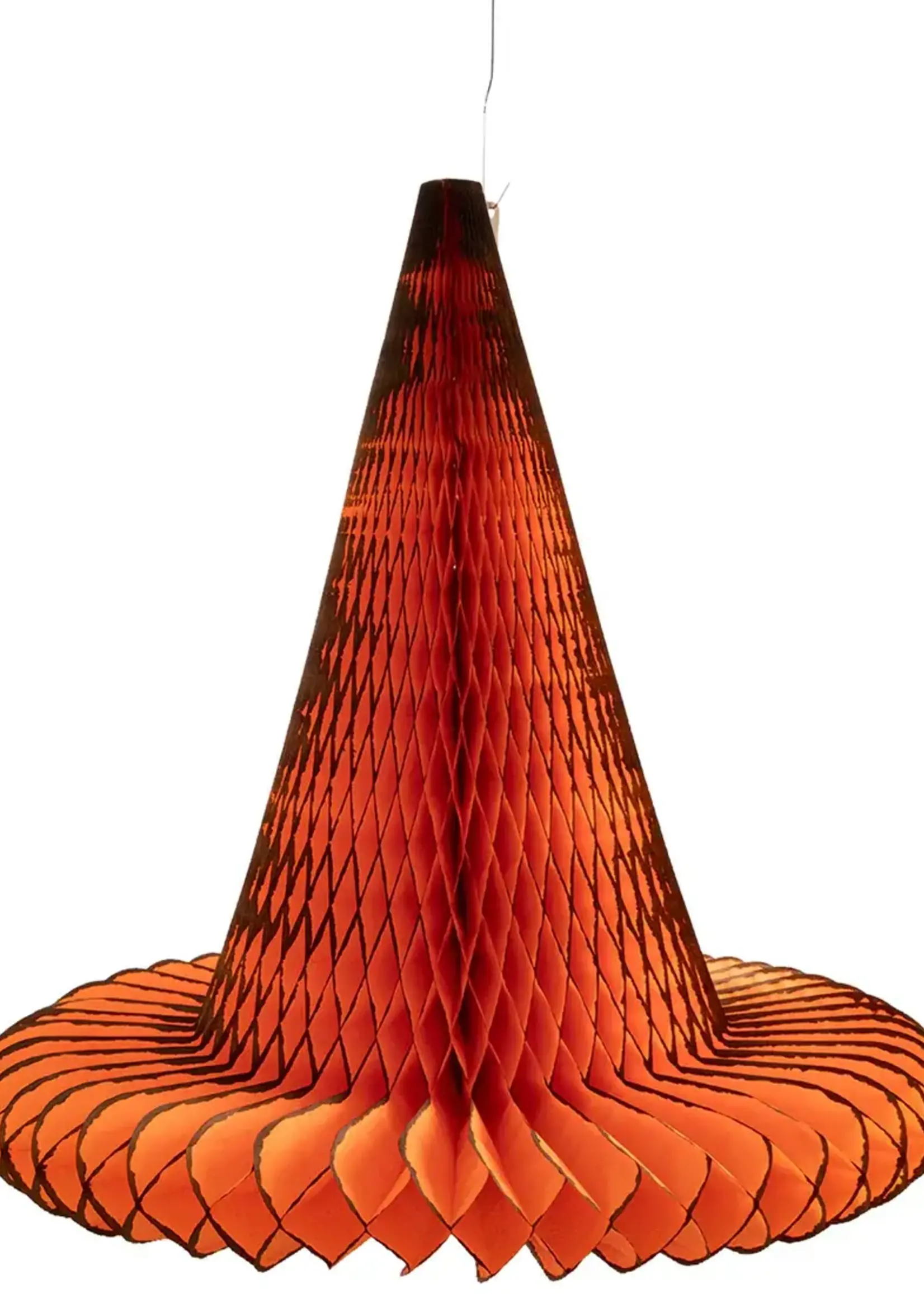 Hester & Cook Large Orange Witch Hat