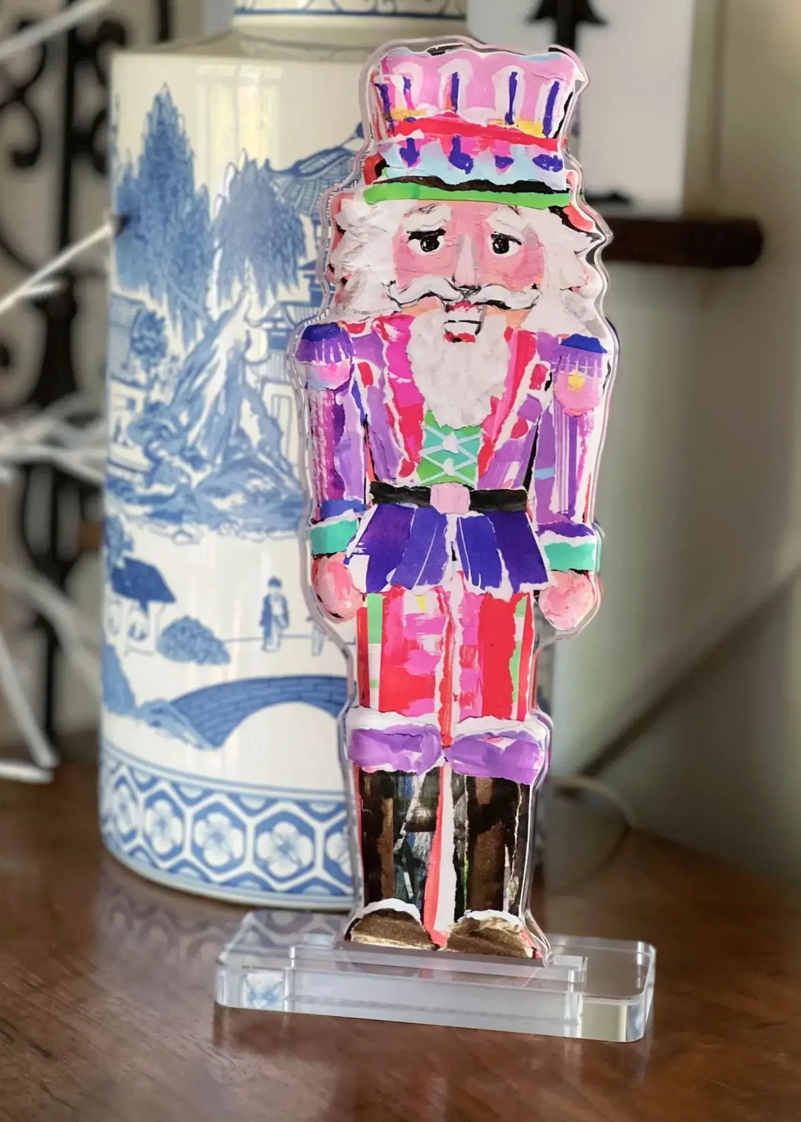 Lauren Dunn Sir Bigsby Acrylic Nutcracker