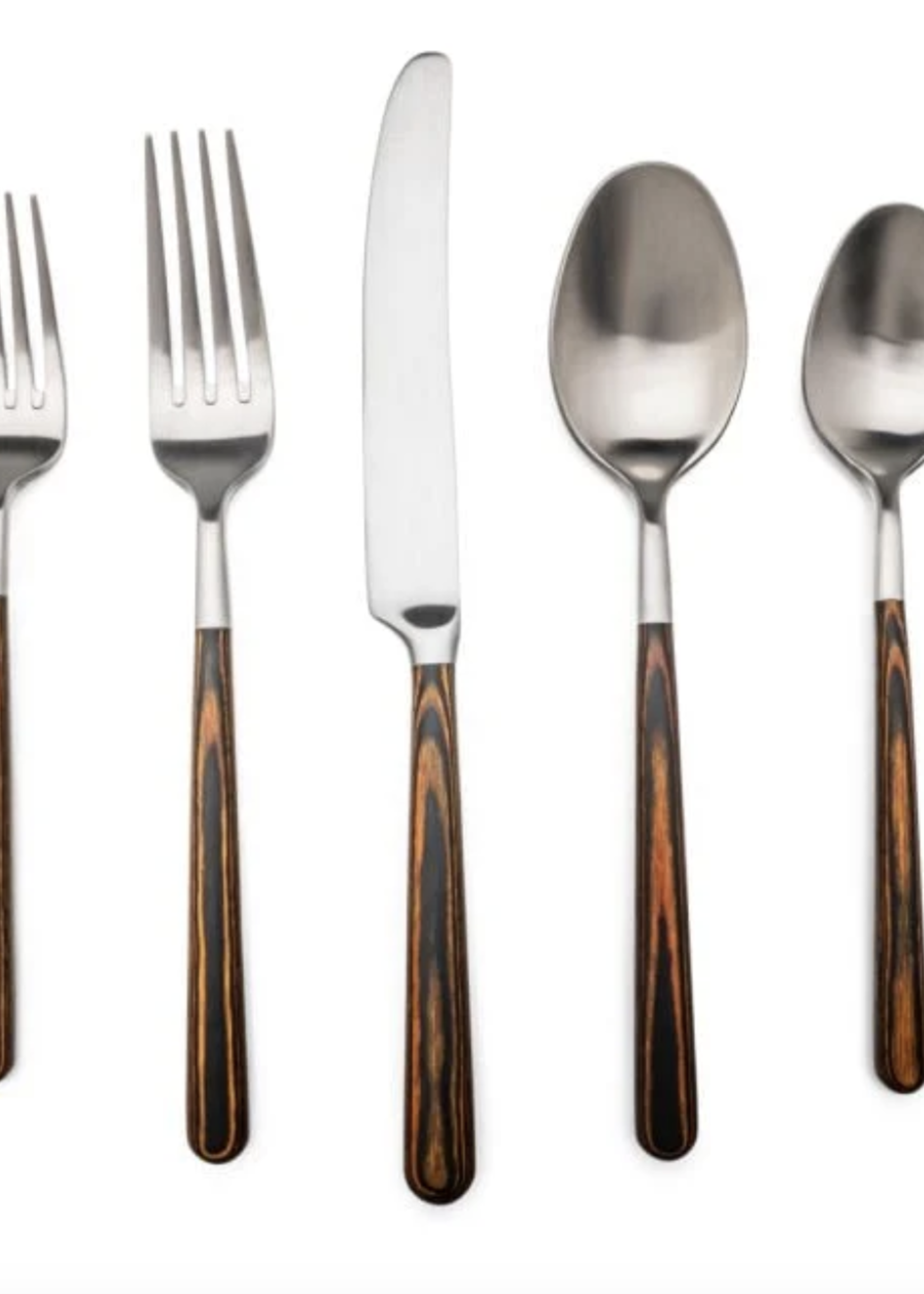 Simon Pearce Hampton Hazel 5-Piece Flatware Setting