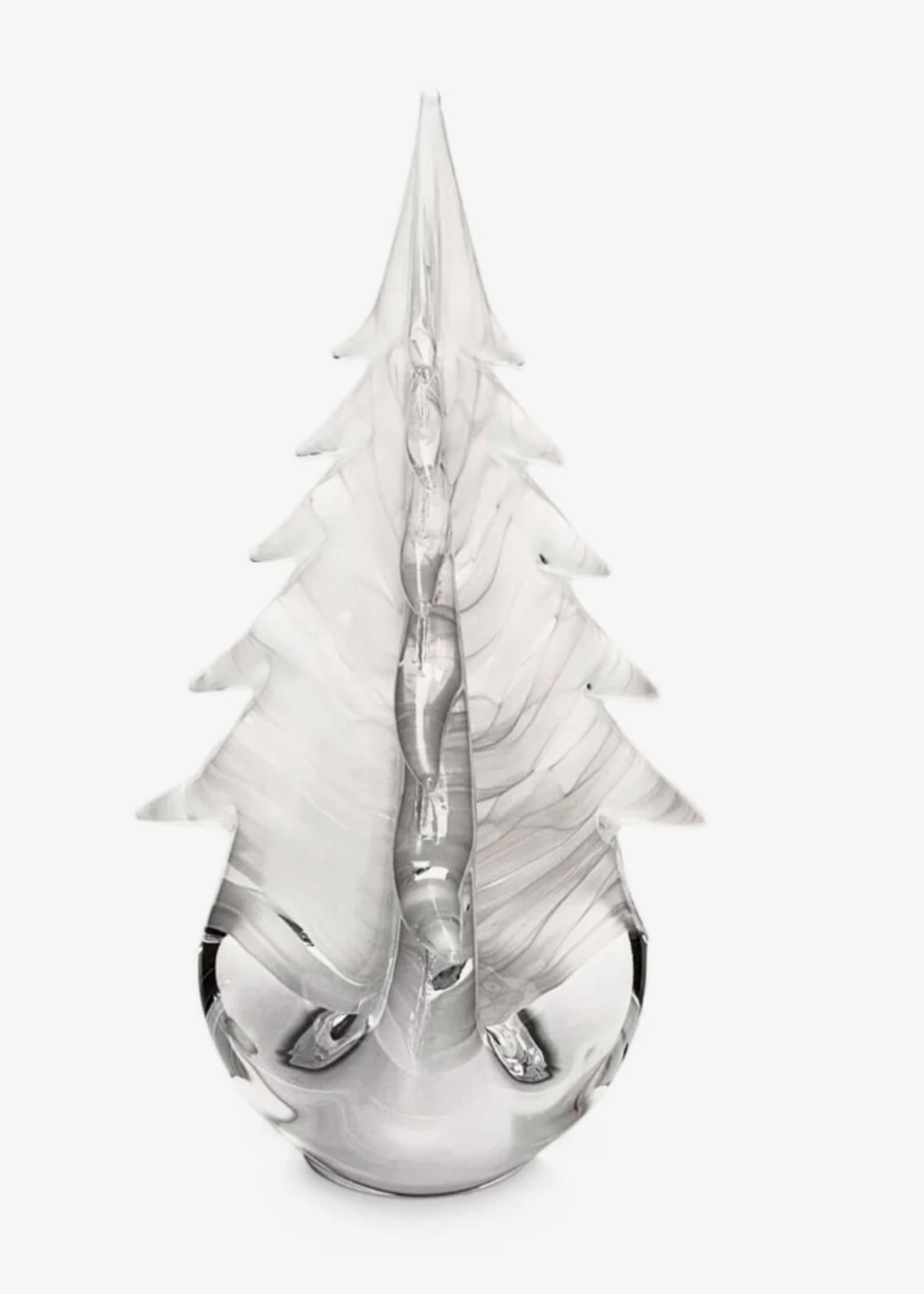 Simon Pearce Vermont Snowdrift Evergreen 10"