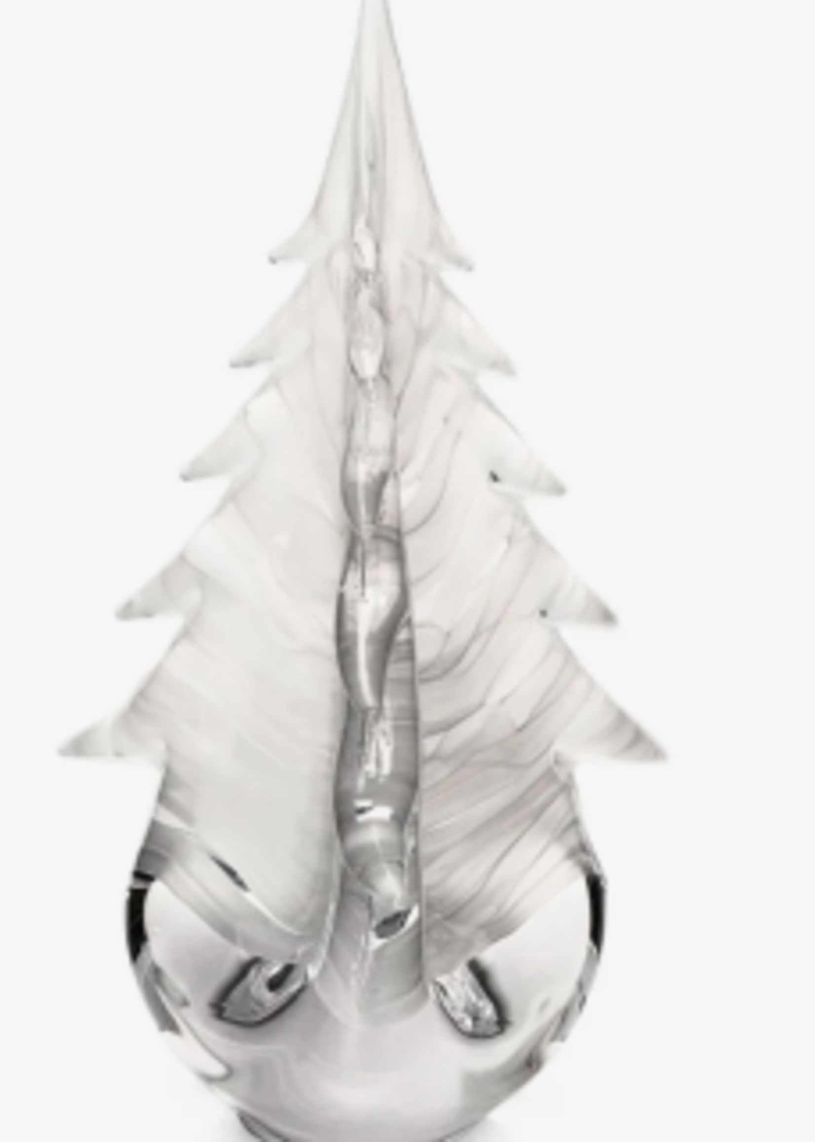 Simon Pearce Vermont Snowdrift Evergreen 14"