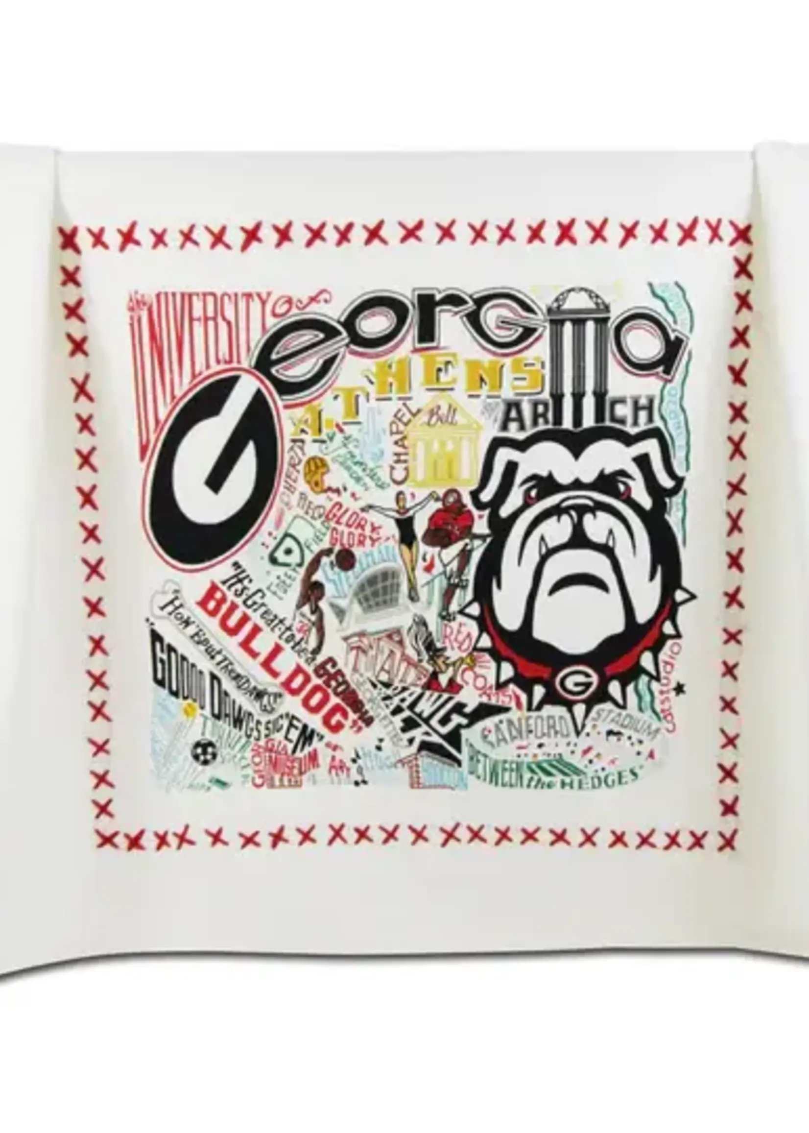 Cat Studio University of Georgia Dish Towel