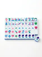 Oh My Mahjong Mahjong Tiles: Lola Blue Ombre