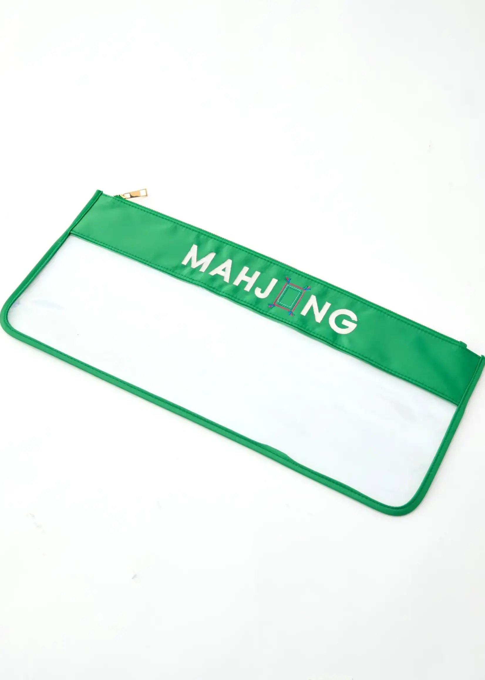 Oh My Mahjong Tile Bag : Green Stitched Retired w/ Sale Price