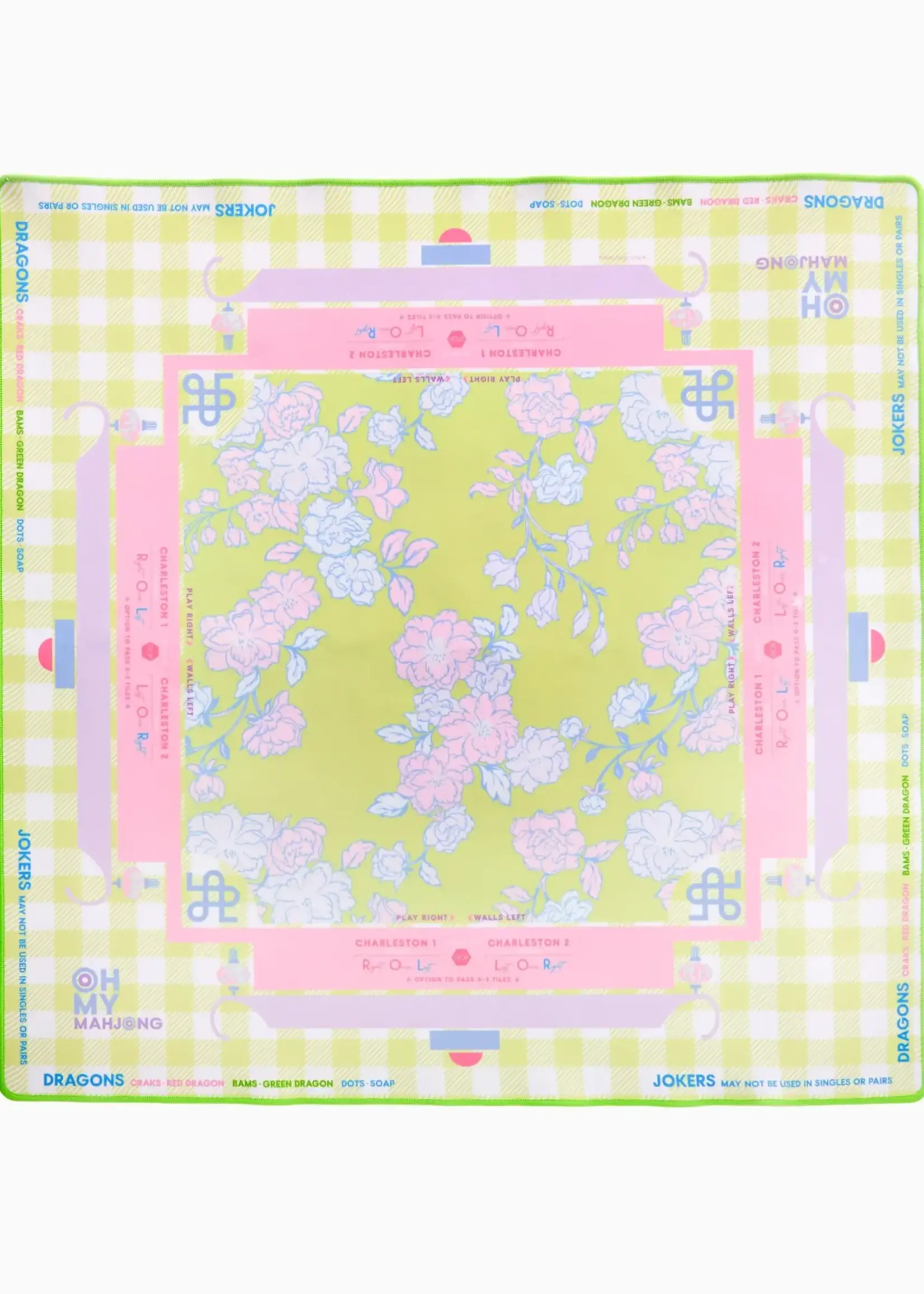 Oh My Mahjong Mat : Garden Party