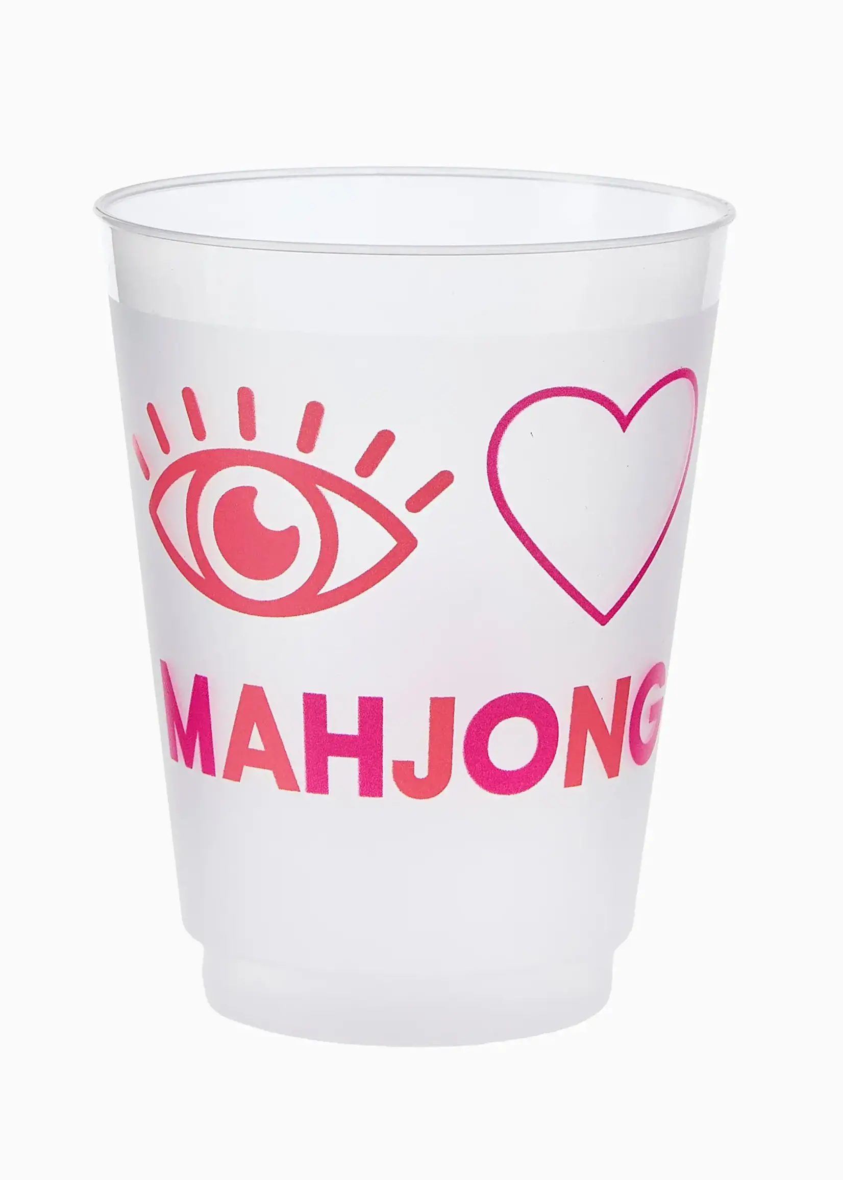 Oh My Mahjong I Heart Mahjong Cups