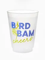Oh My Mahjong Bird Bam Cheers Frosted Cup